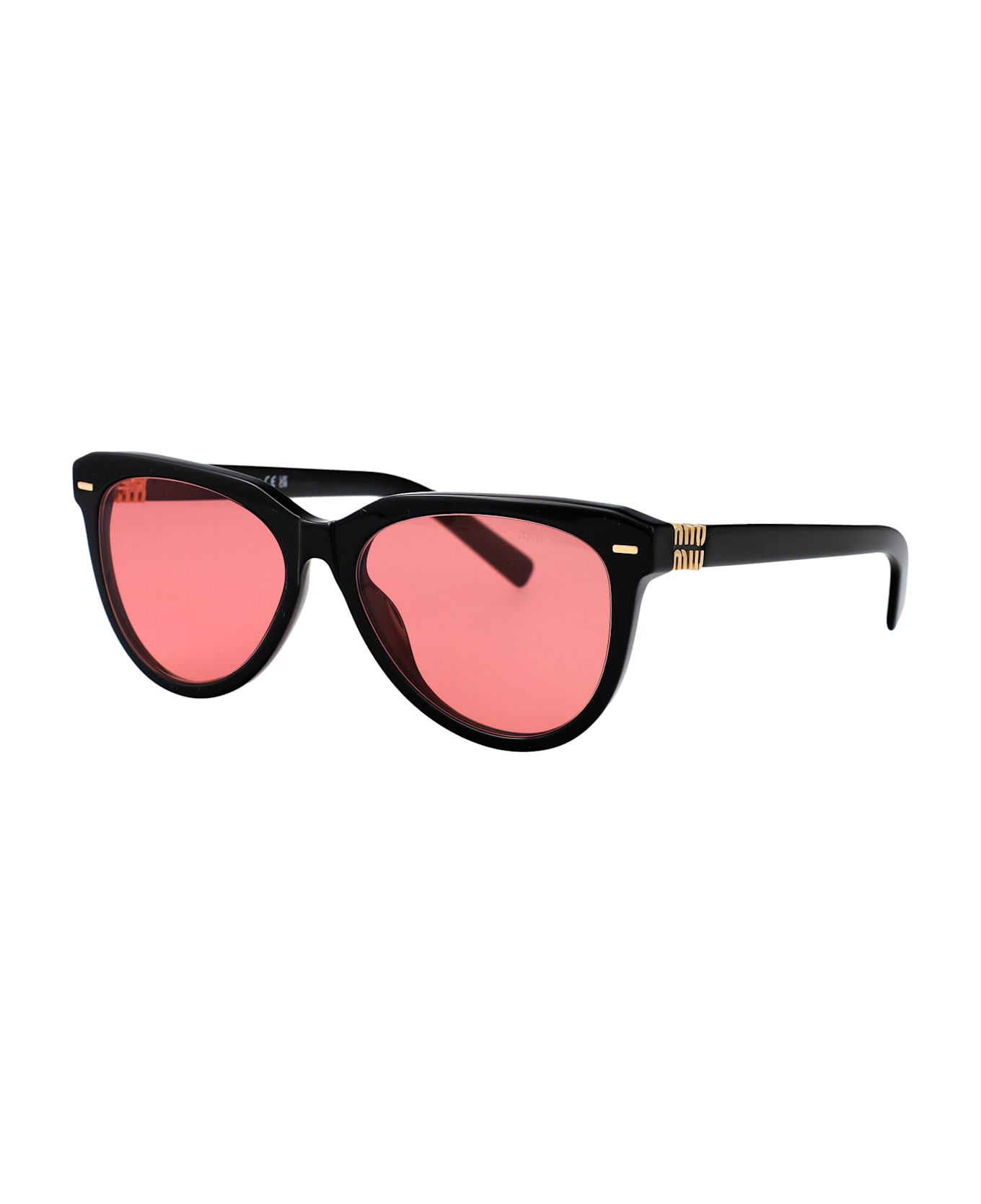 Miu Miu Eyewear 0mu 12zs Sunglasses - 16K1D0 Black