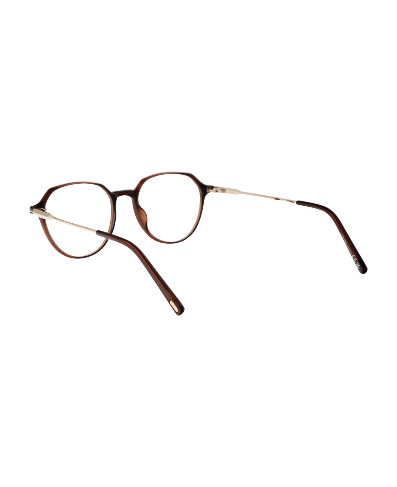 Tom Ford Eyewear Ft5875-b Glasses - 048 Marrone Scuro Luc アイウェア