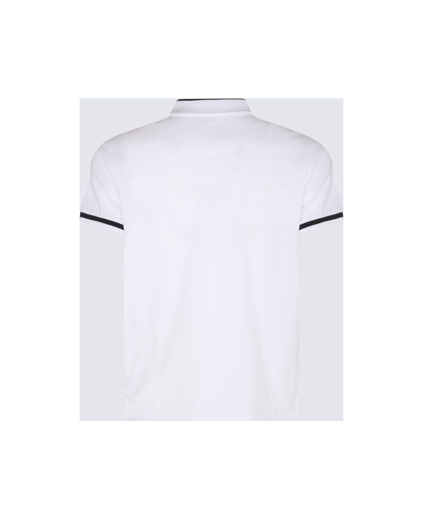 Vivienne Westwood White And Black Cotton Polo Shirt - White