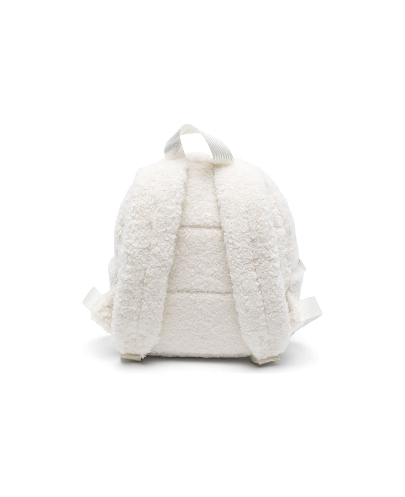 Moschino White Teddy Bear Backpack - White