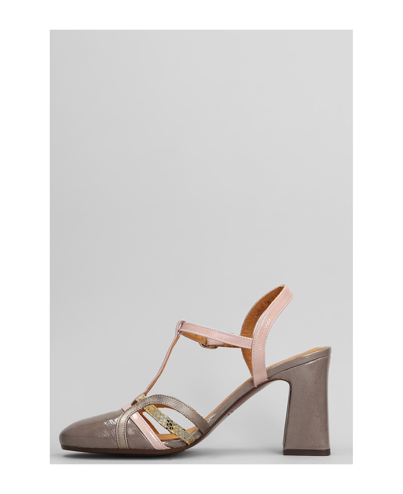 Chie Mihara Mendy 46 Pumps In Taupe Leather - taupe