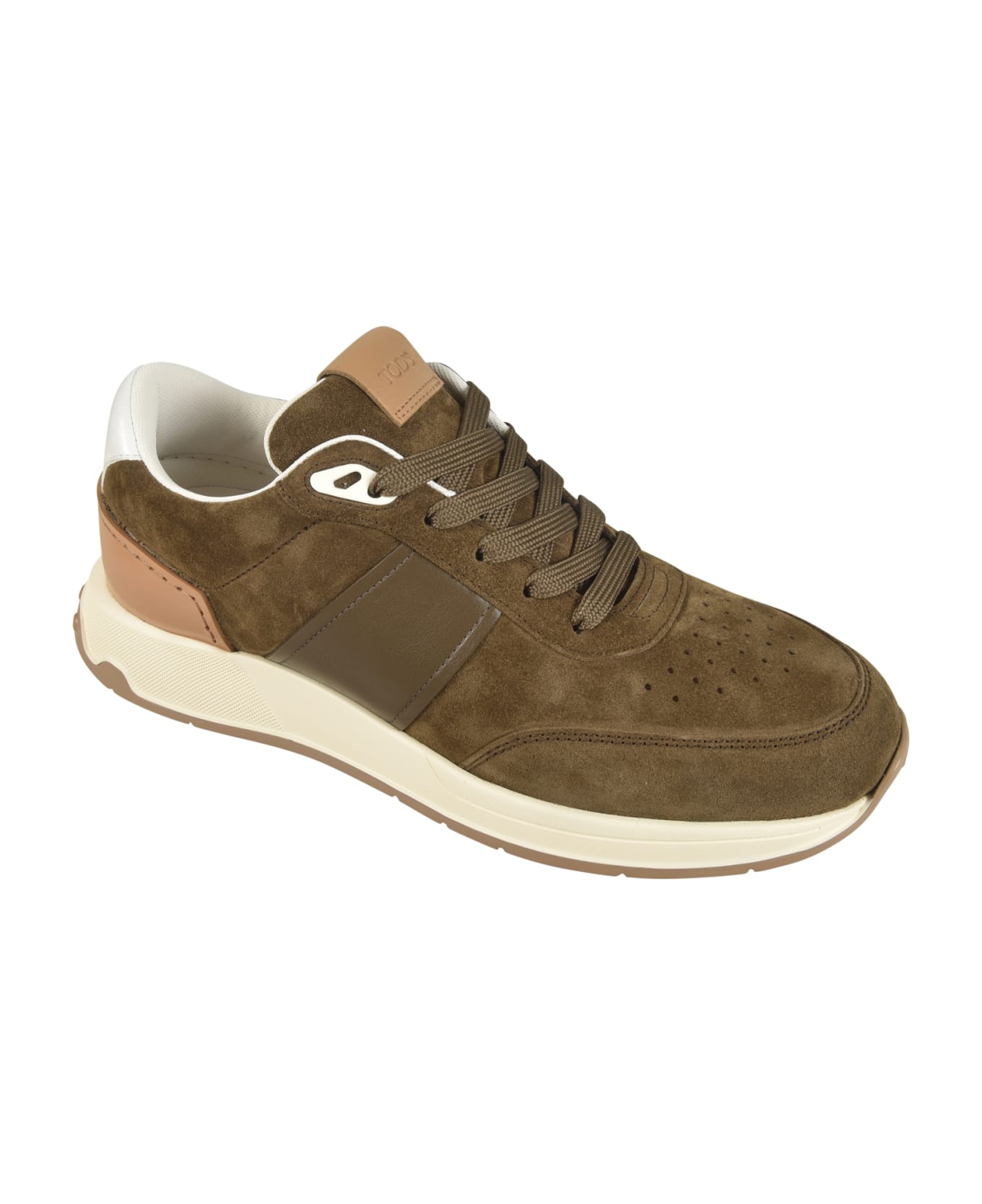 Tod's Running Mid Volume Sneakers - Brown