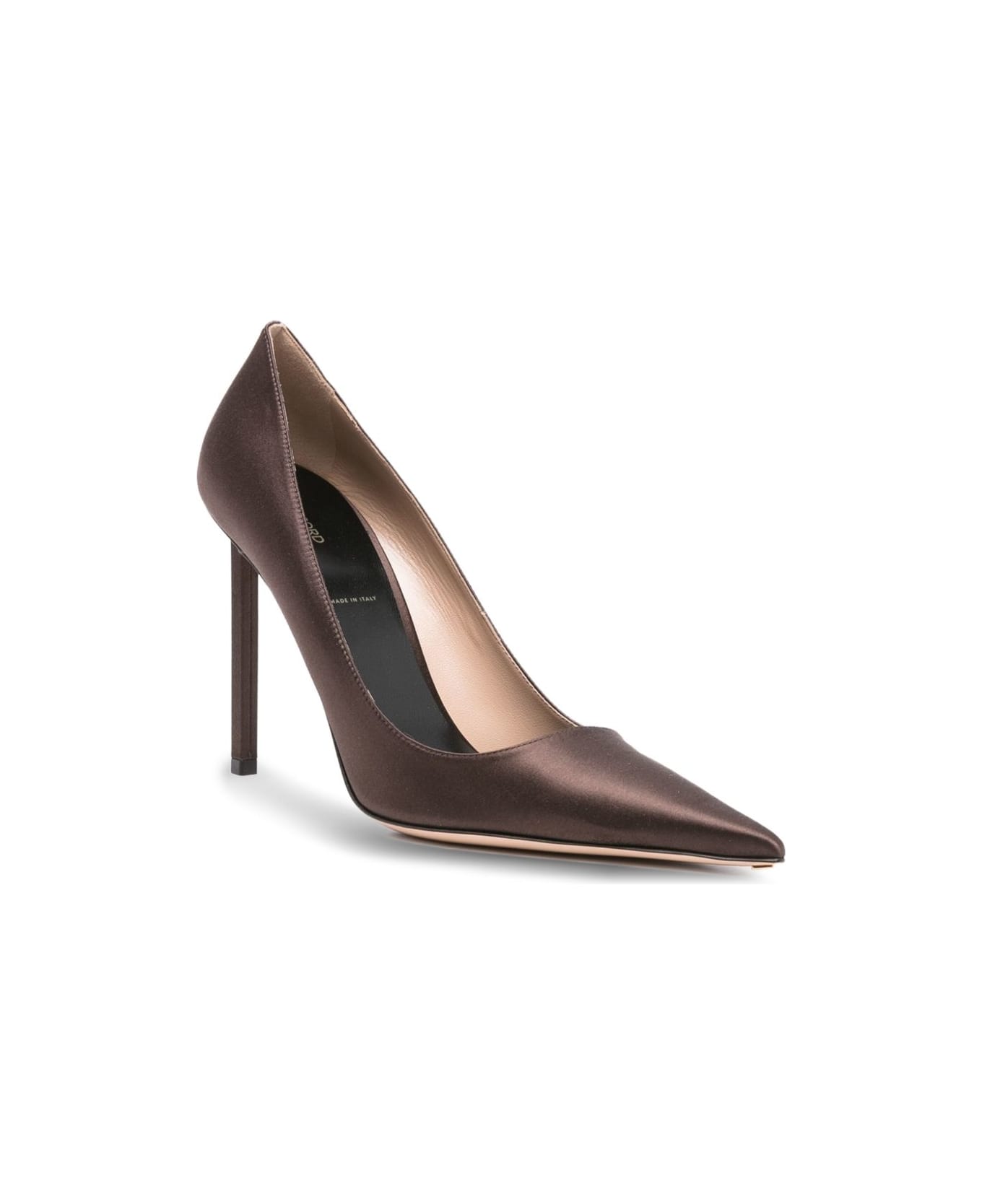 Tom Ford Betty Satin Pumps - Brown