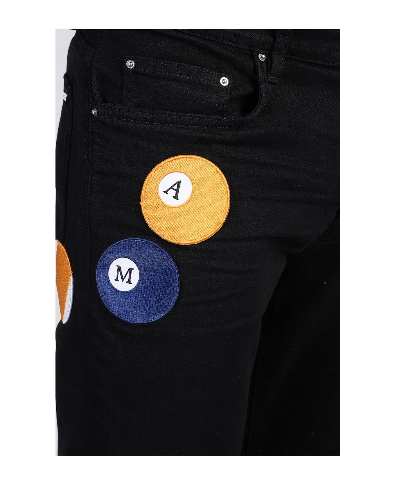 AMIRI Jeans In Black Denim - black
