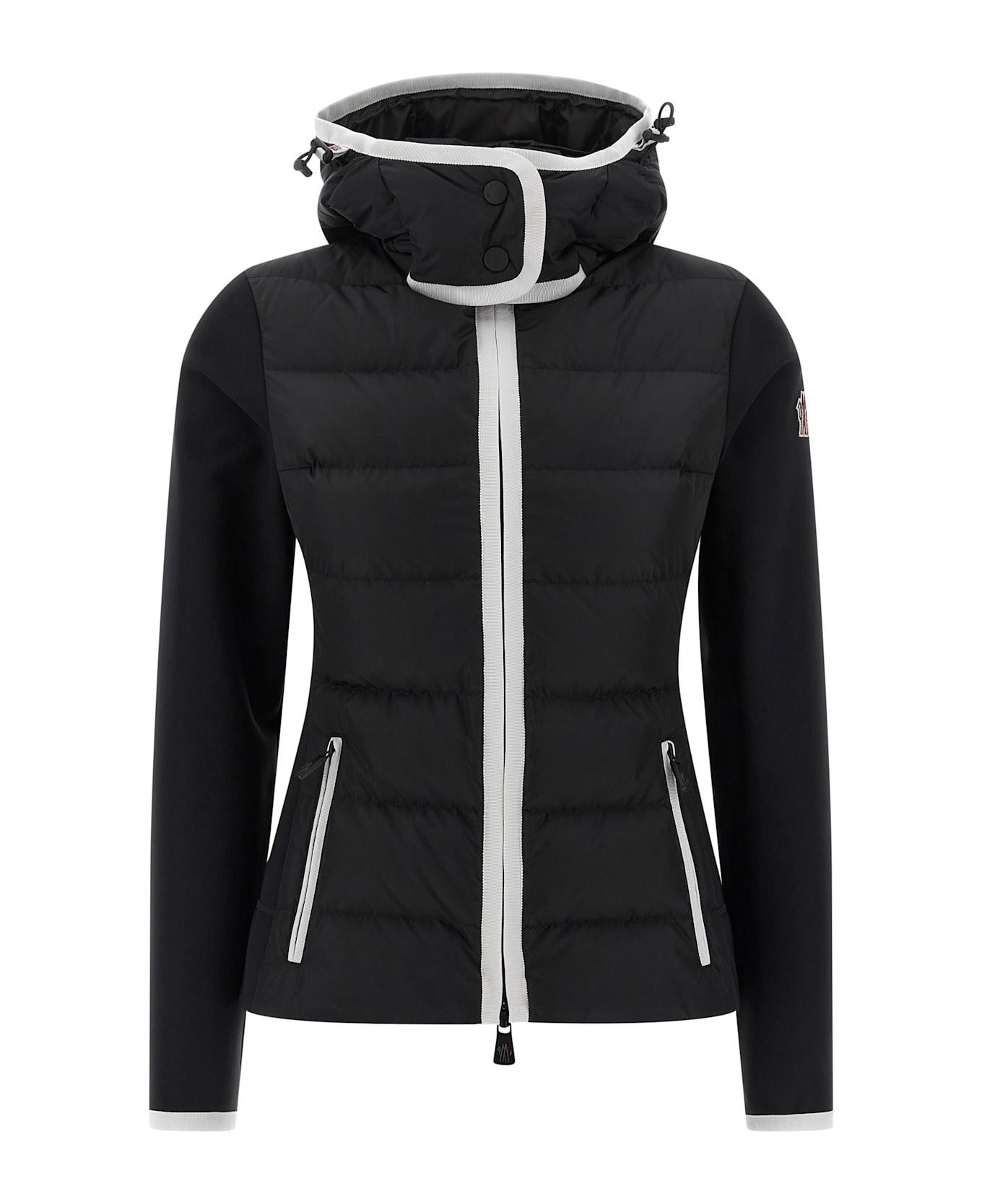 Moncler Grenoble Grosgrain Tape Jacket - Black  