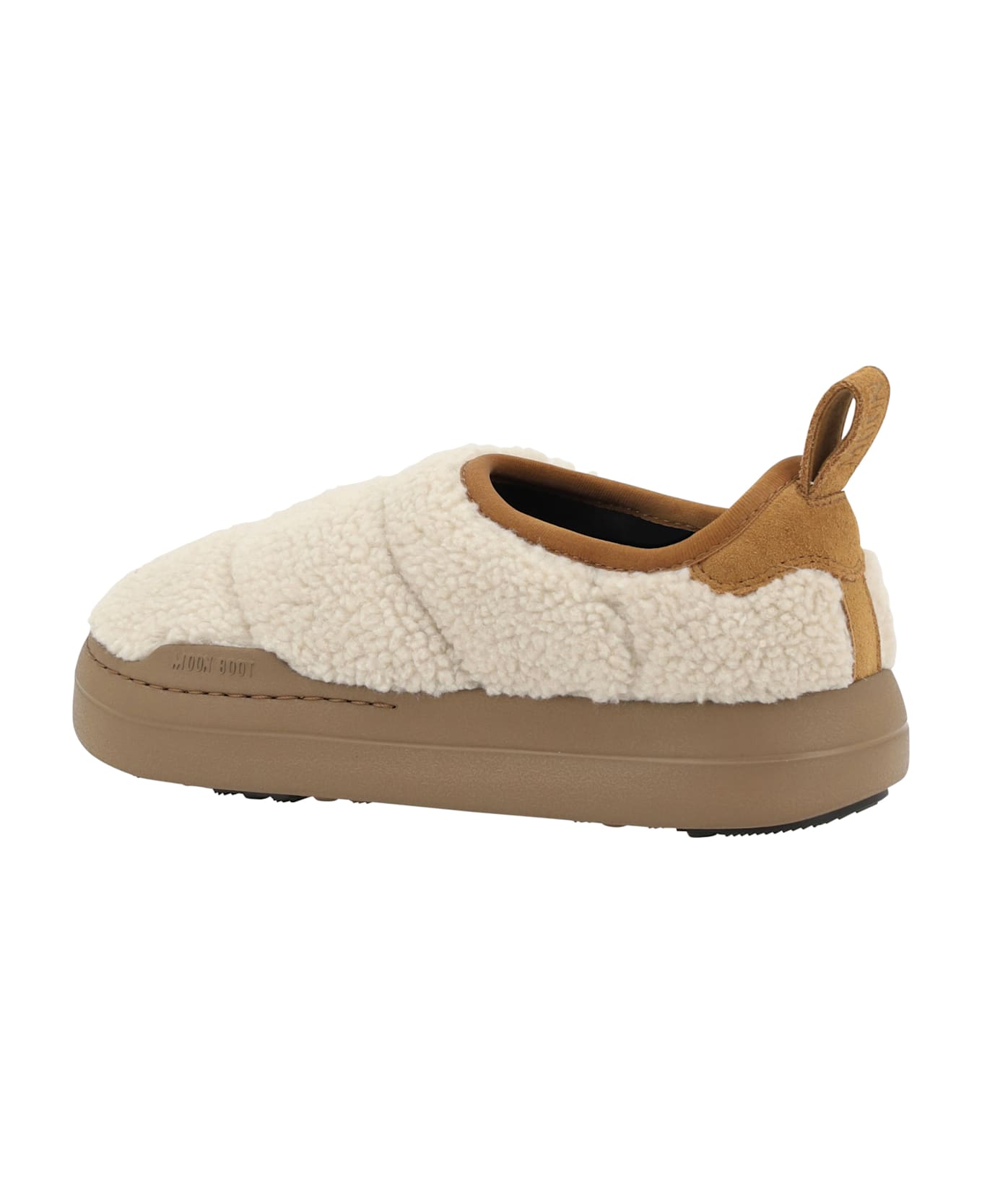 Moon Boot Park Puffer Shoes - Ecru