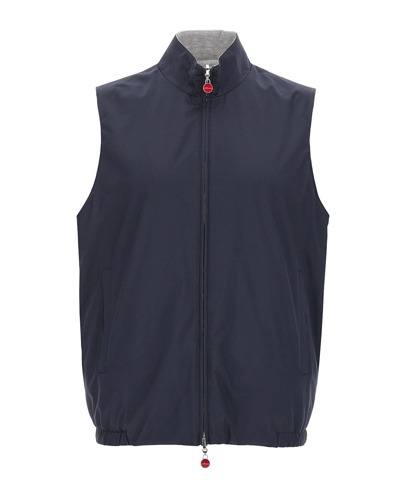 Kiton Reversible Vest - Blue