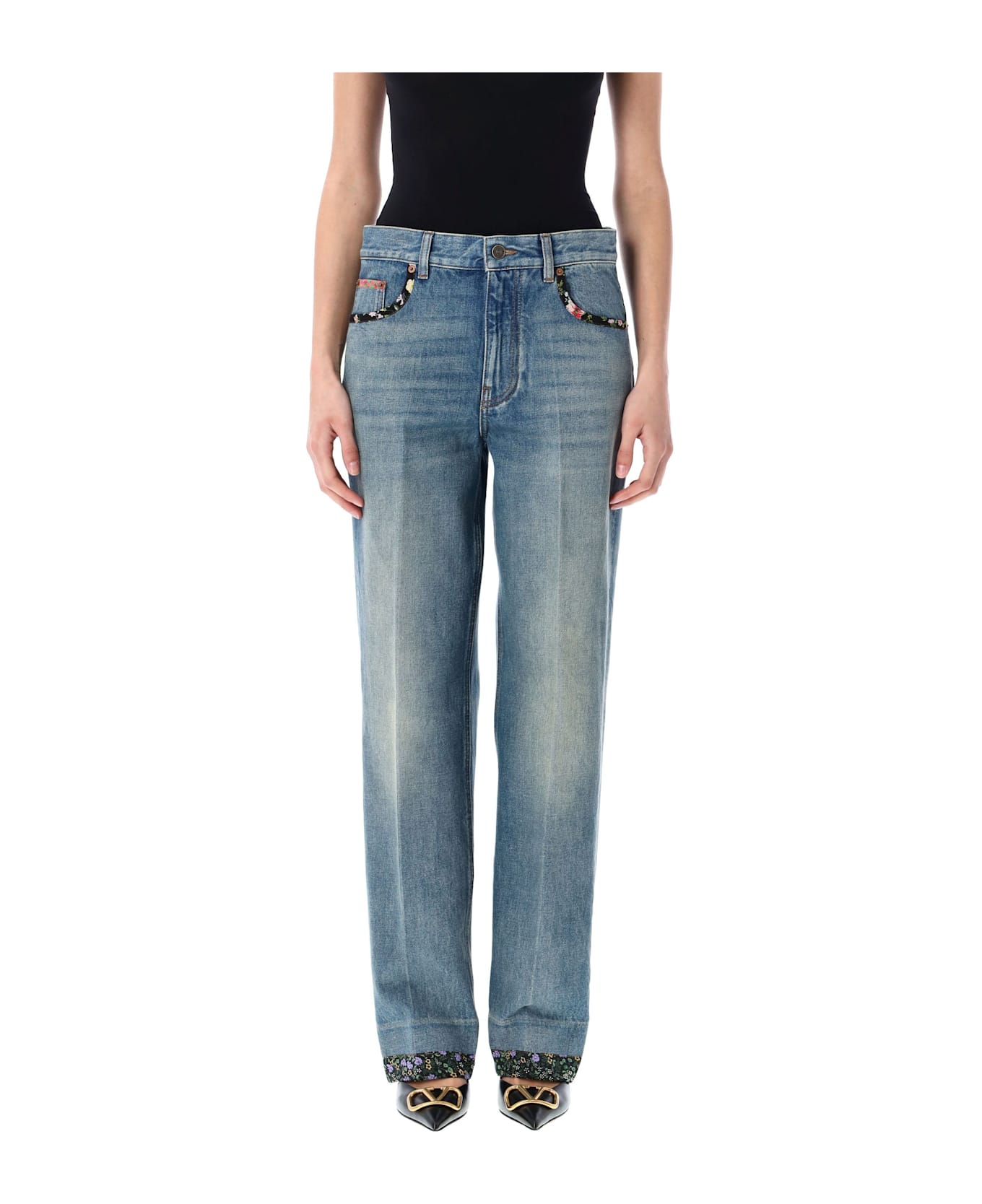 Valentino Garavani Denim Jeans - MEDIUM BLUE デニム