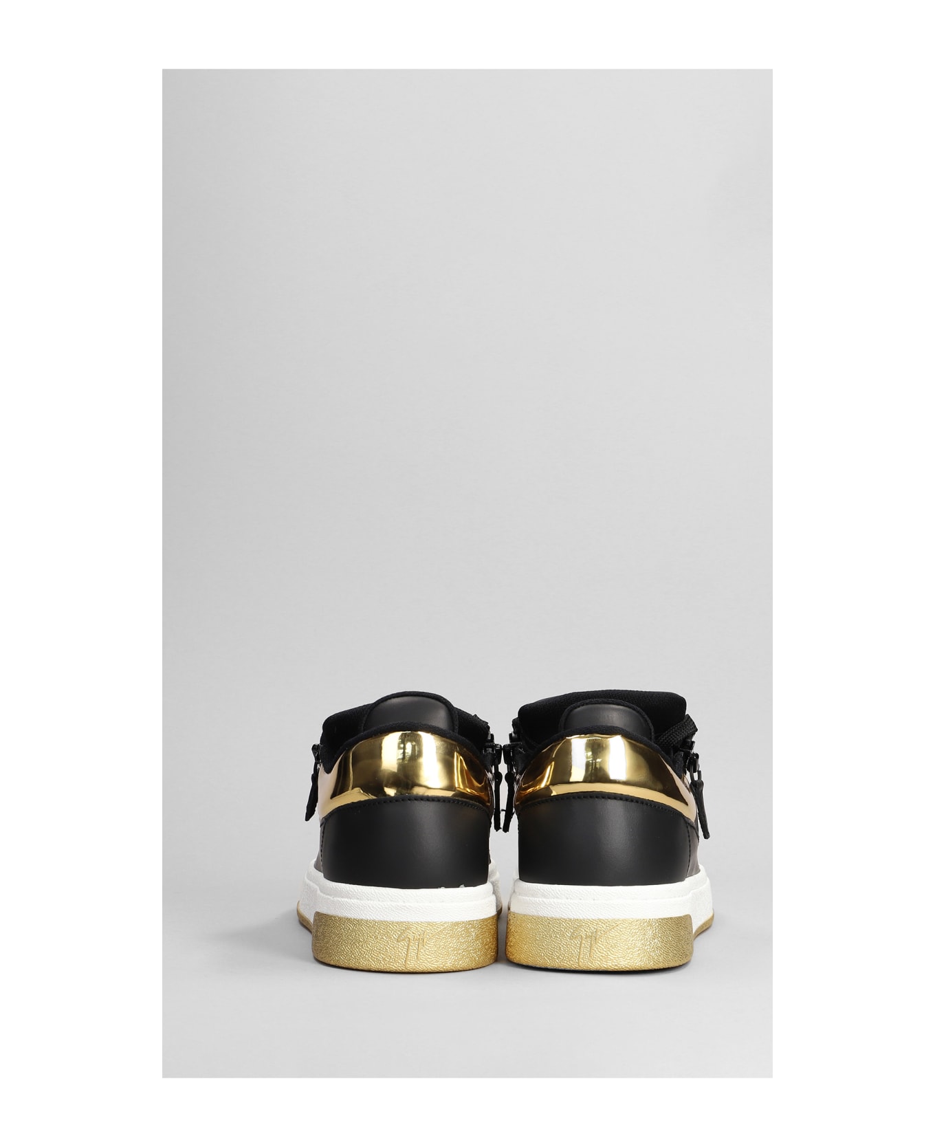 Giuseppe Zanotti Gz 94 Sneakers In Black Leather - Nero