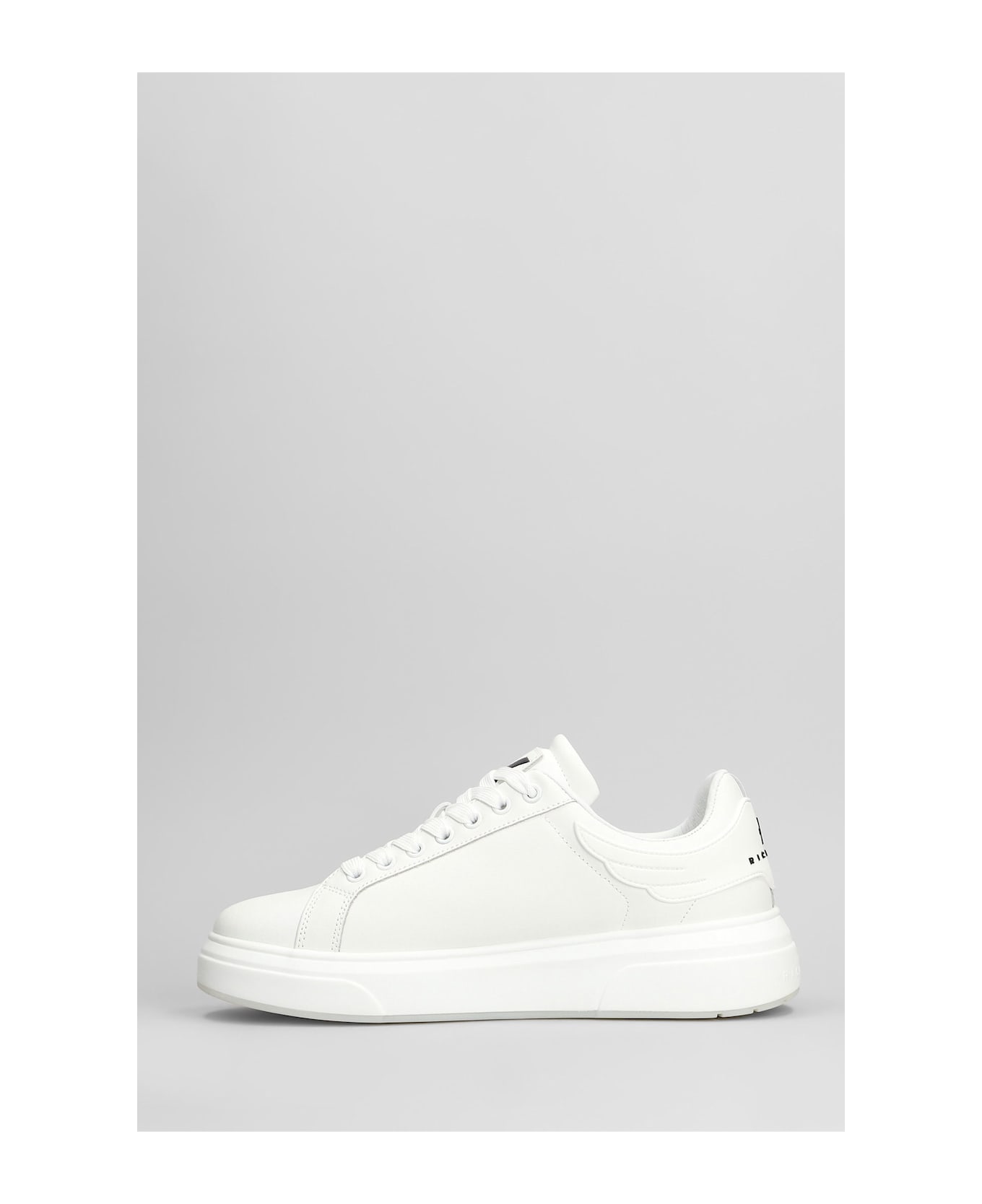 John Richmond Sneakers In White Leather - white