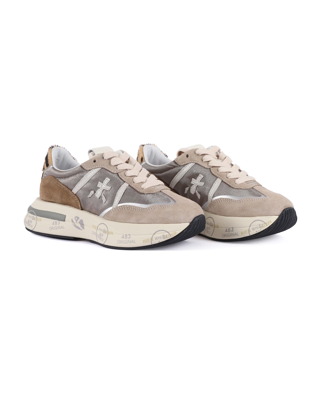 Premiata Cassie Sneakers - BROWN