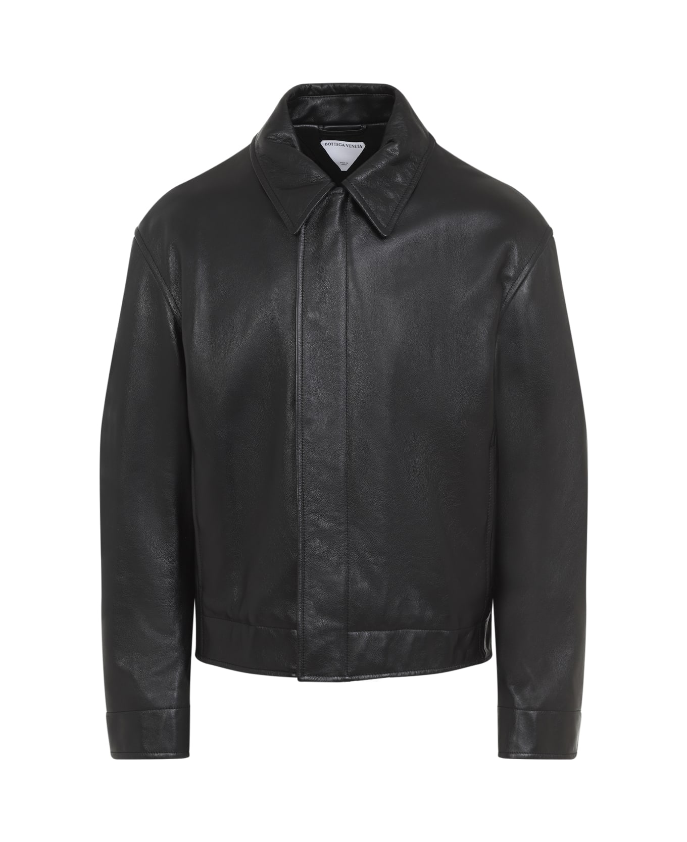 Bottega Veneta Leather Jacket - Black