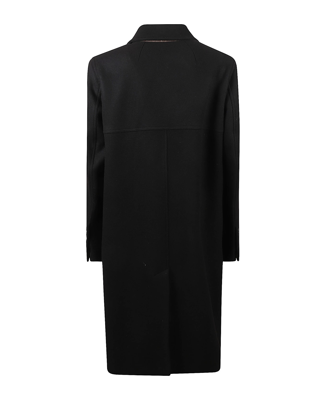 Rick Owens Officer Coat - Black