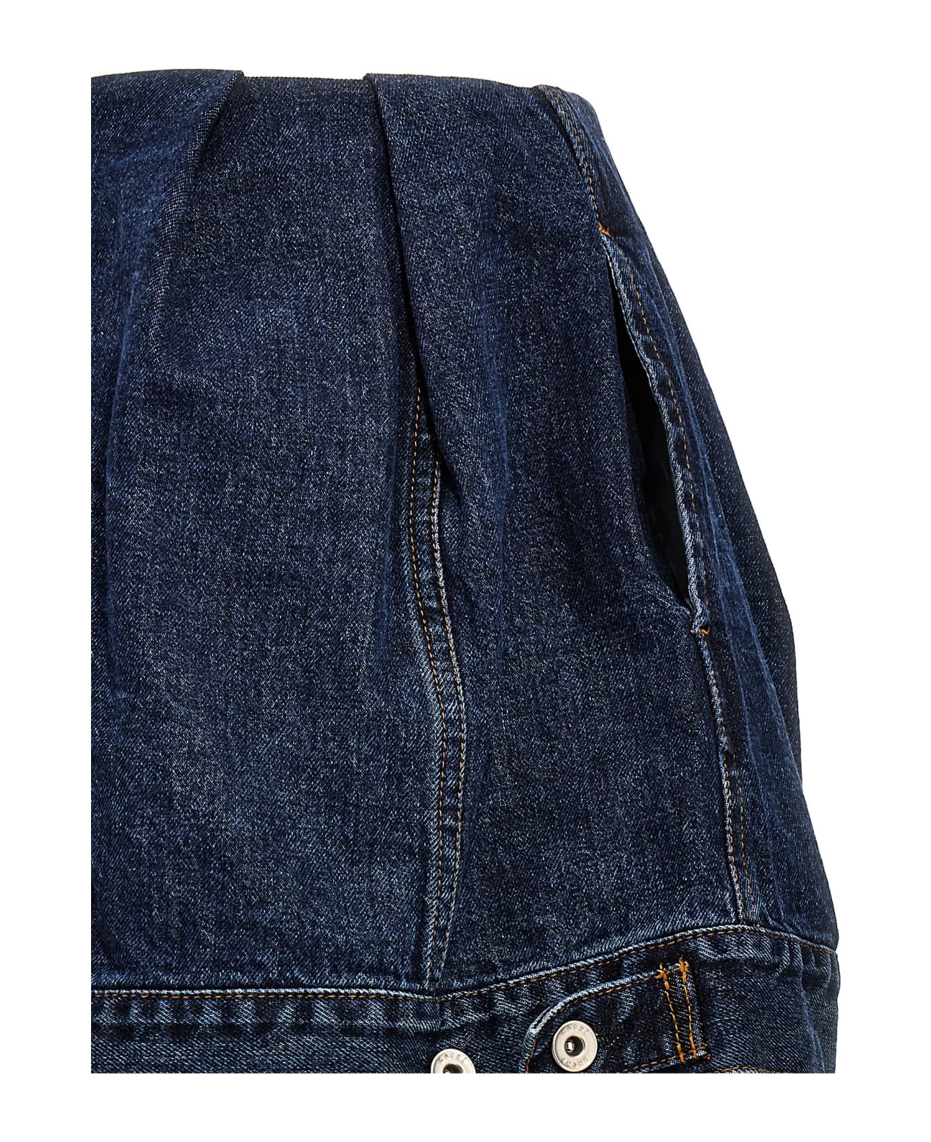 Sacai Denim Shorts - Blue ショートパンツ