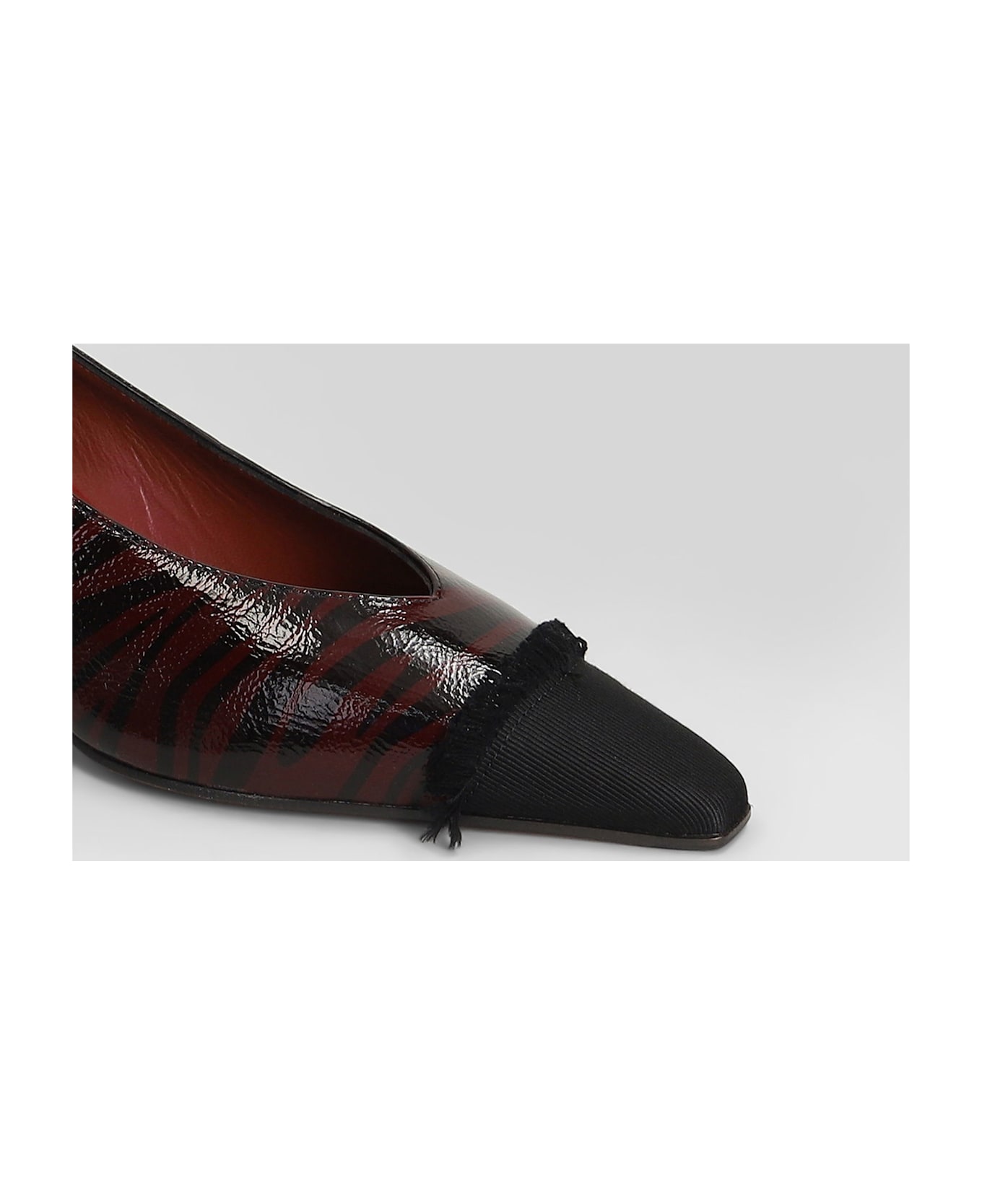 Roberto Festa Ava Pumps In Bordeaux Leather - bordeaux