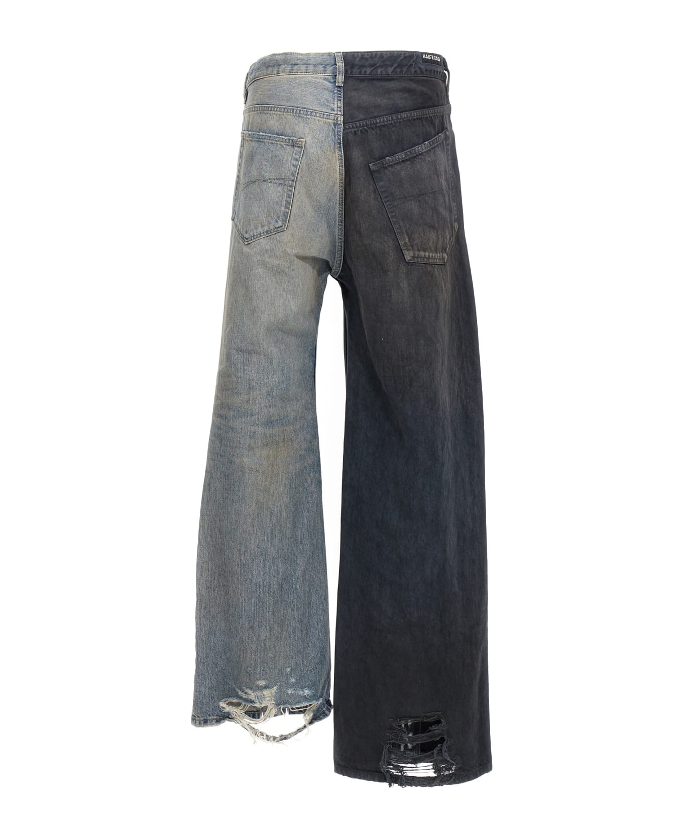 Balenciaga 'fifty-fifty' Jeans - Multicolor