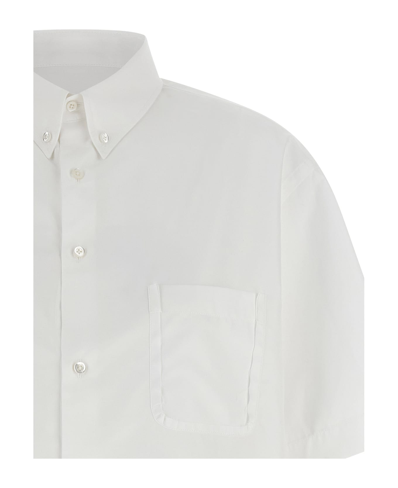 Maison Margiela Dotton-down Shirt - White