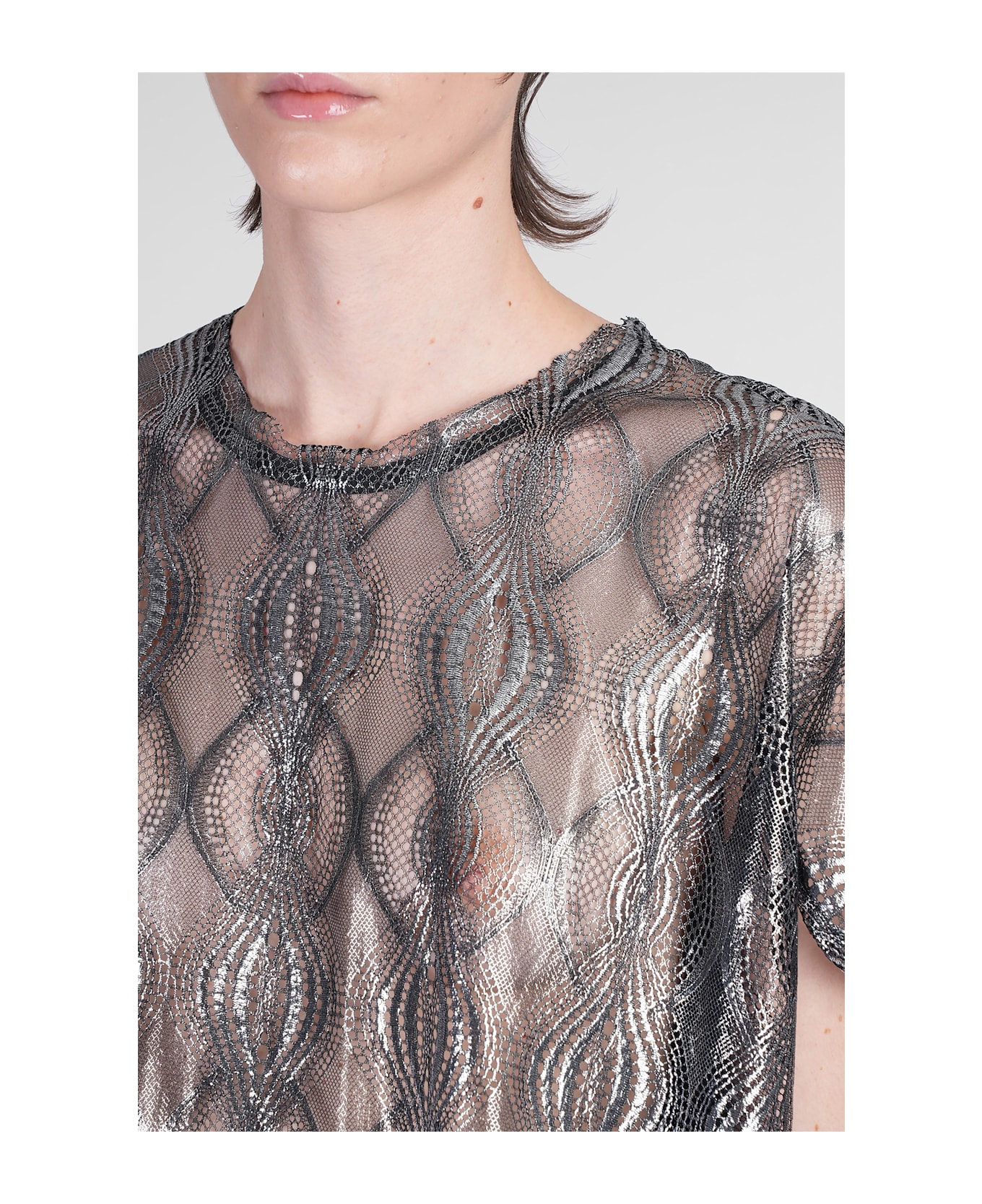 Junya Watanabe T-shirt In Black Polyester - black