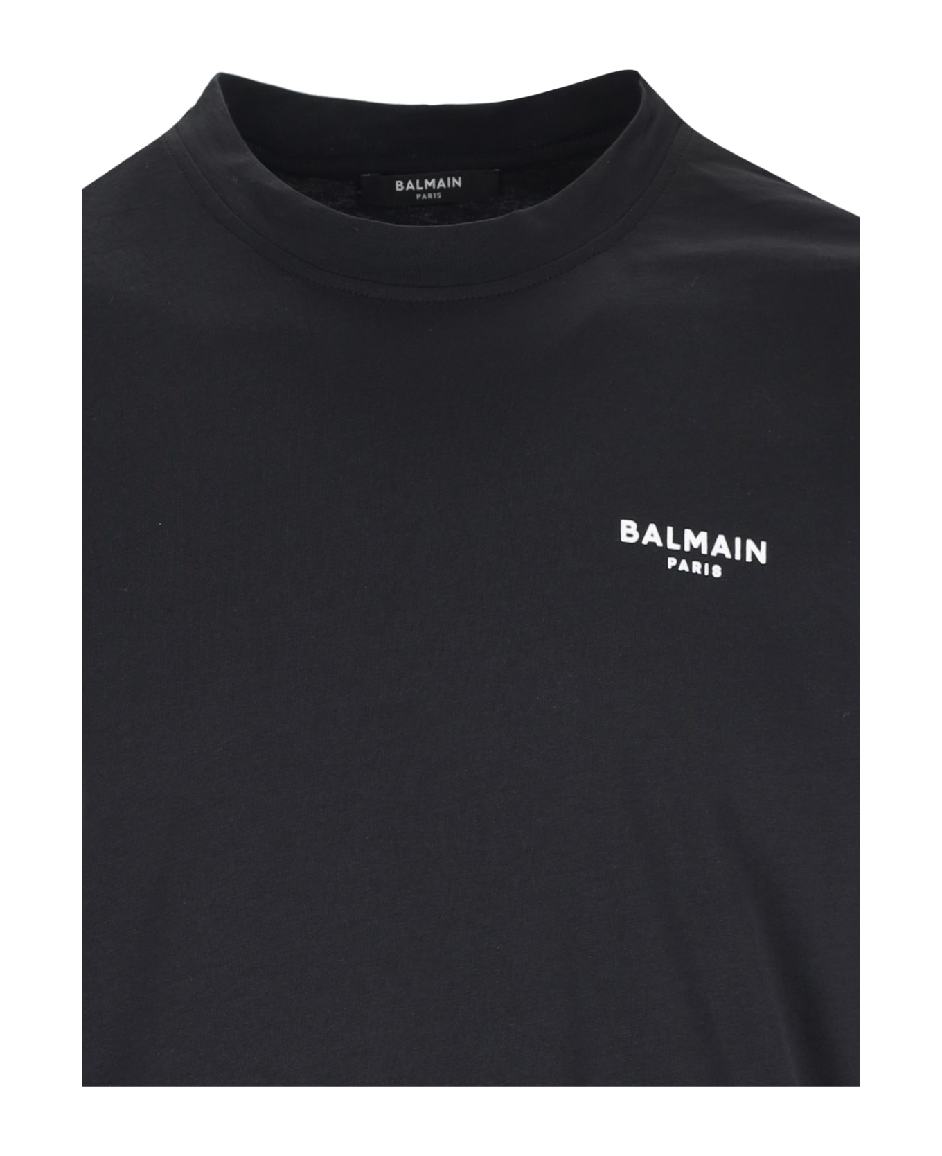 Balmain Flocked T-shirt - Black   シャツ