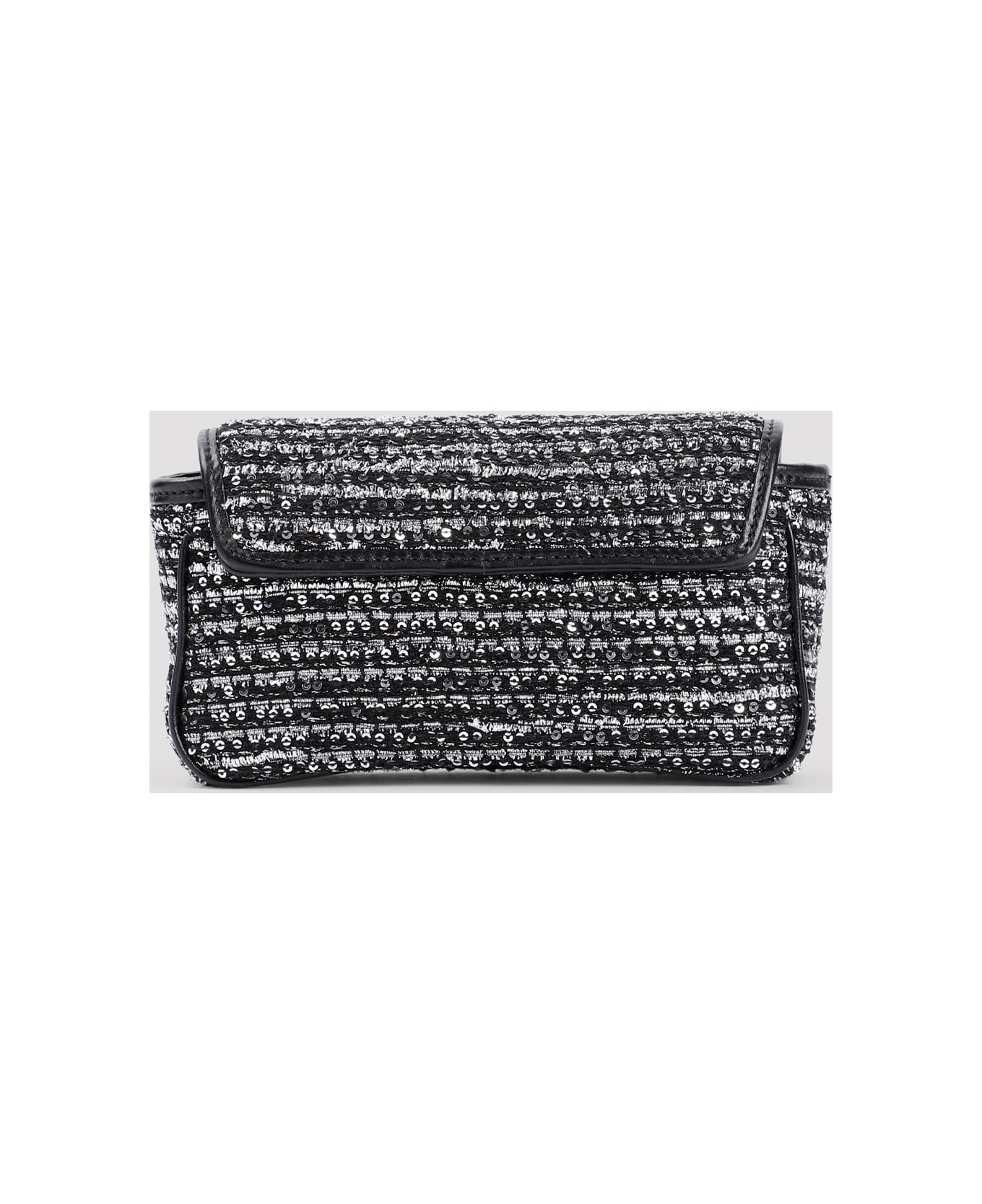 Gucci Supermini Gg Marmont 2.0 Bag - Black Silver