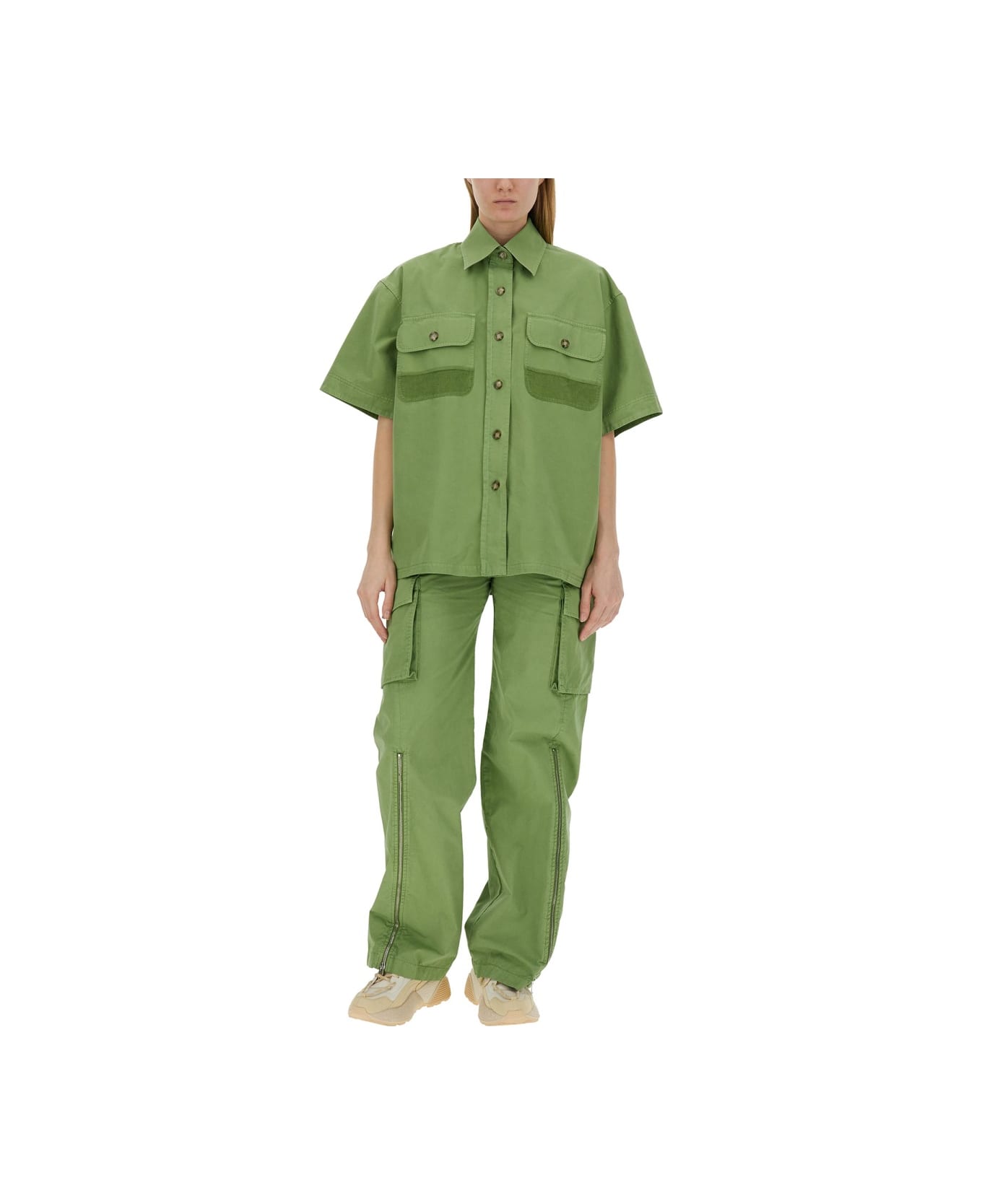 Stella McCartney Workwear Shirt - PISTACHIO (Green)