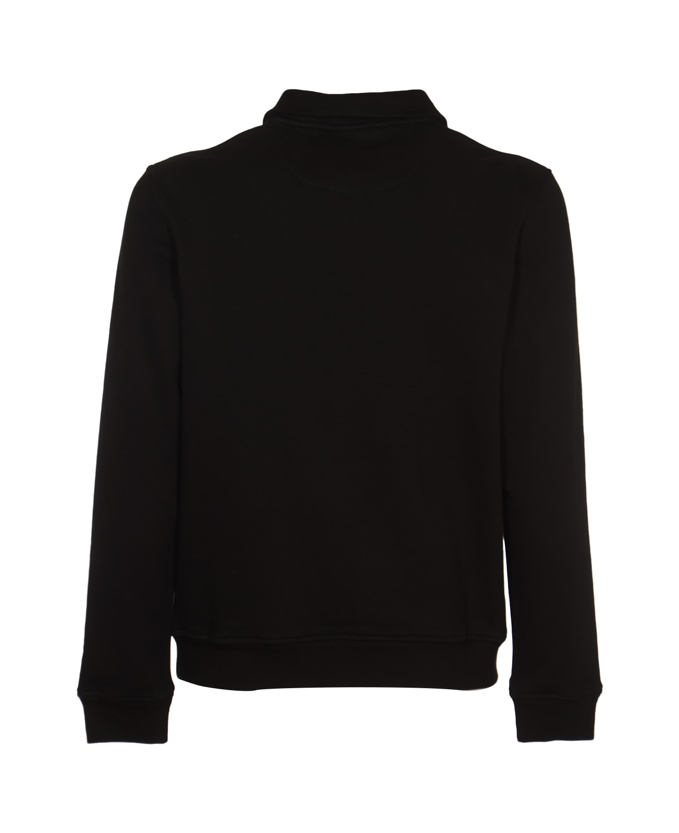 Belstaff Zip Placket Sweatshirt - Black