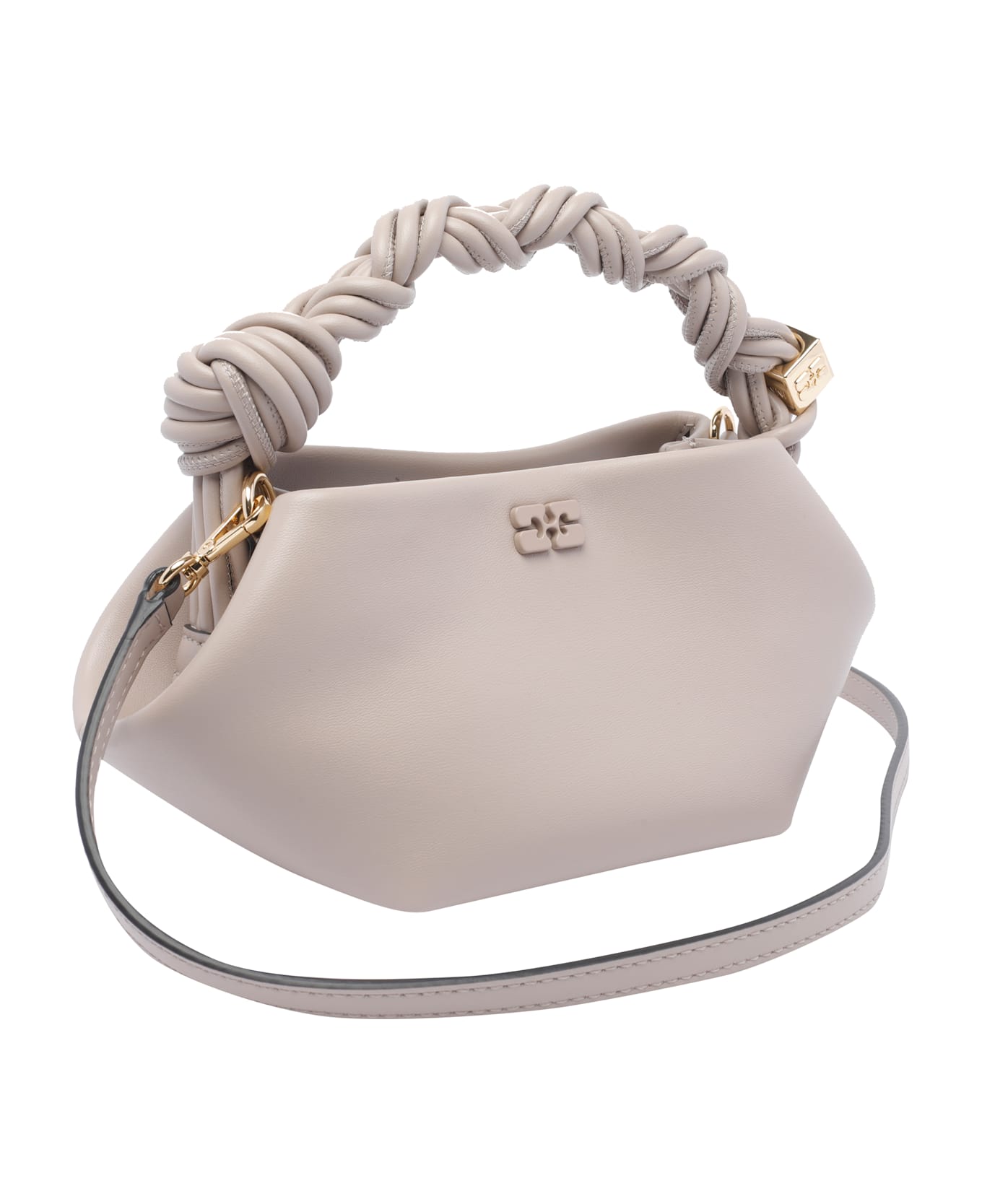 Ganni Mini Bou Handbag - Grey