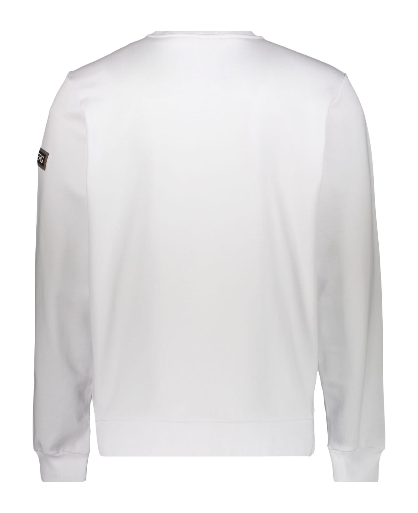 Iceberg Printed Cotton Sweatshirt - White フリース