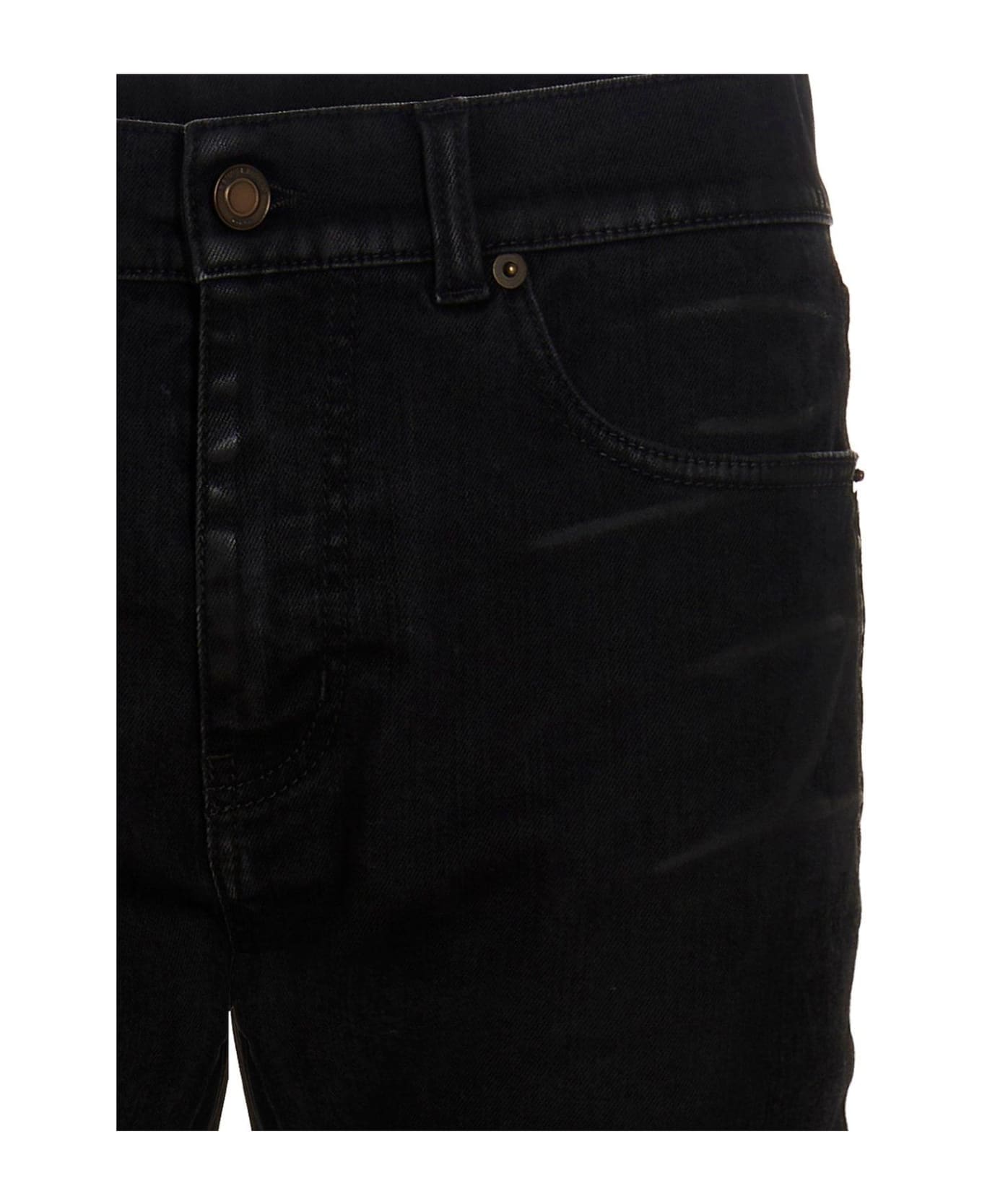 Saint Laurent Valdmir Skinny Jeans - BLACK