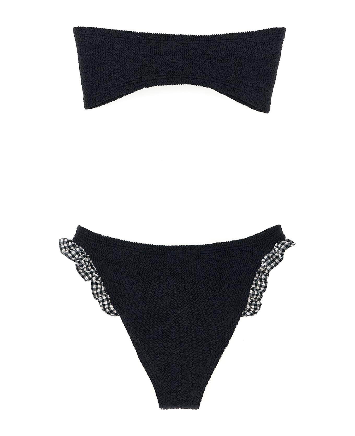 Hunza G 
jean
 Bikini - White/Black