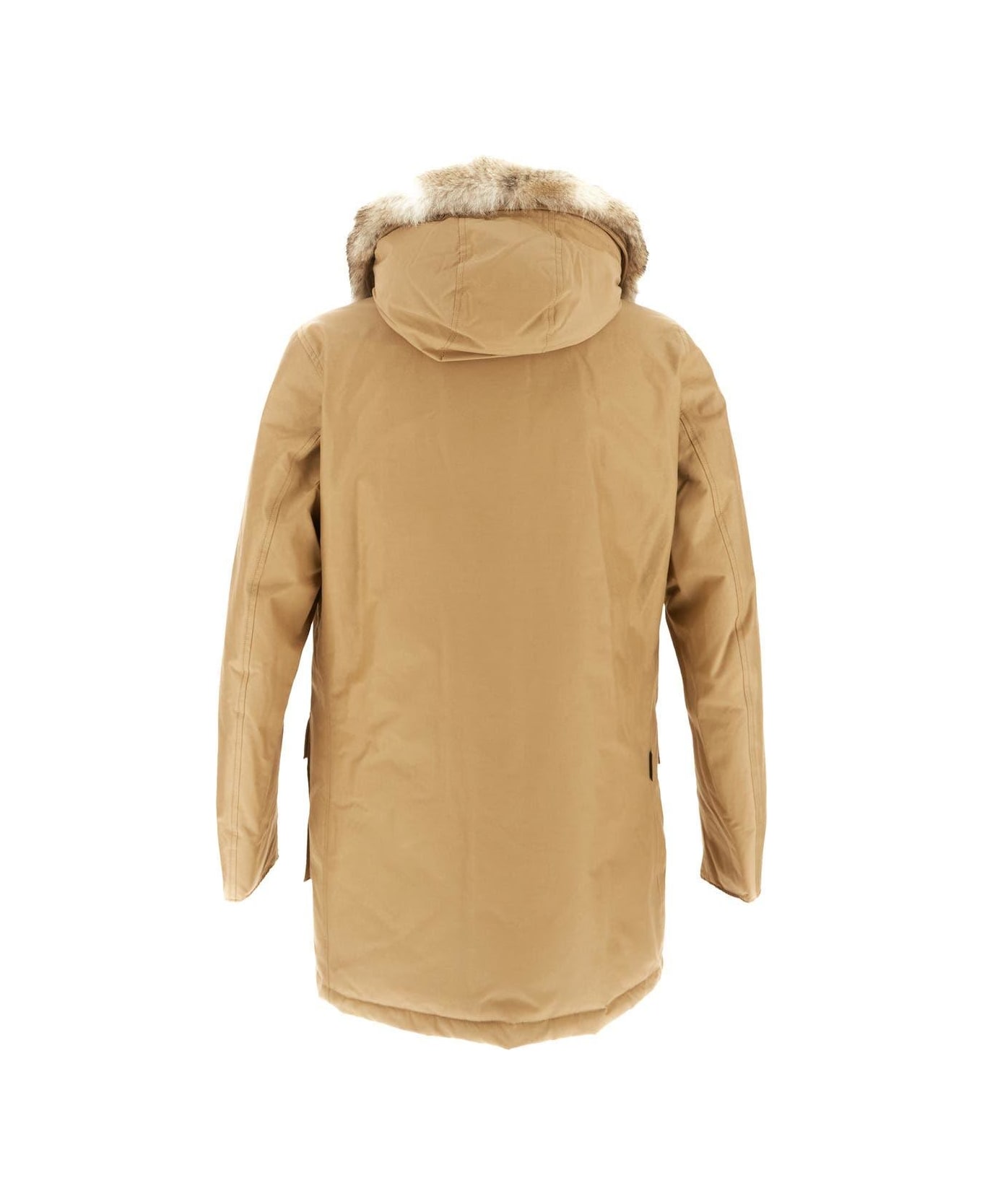 Woolrich Arctic Detachable Fur Parka - Gkk Gold Khaki