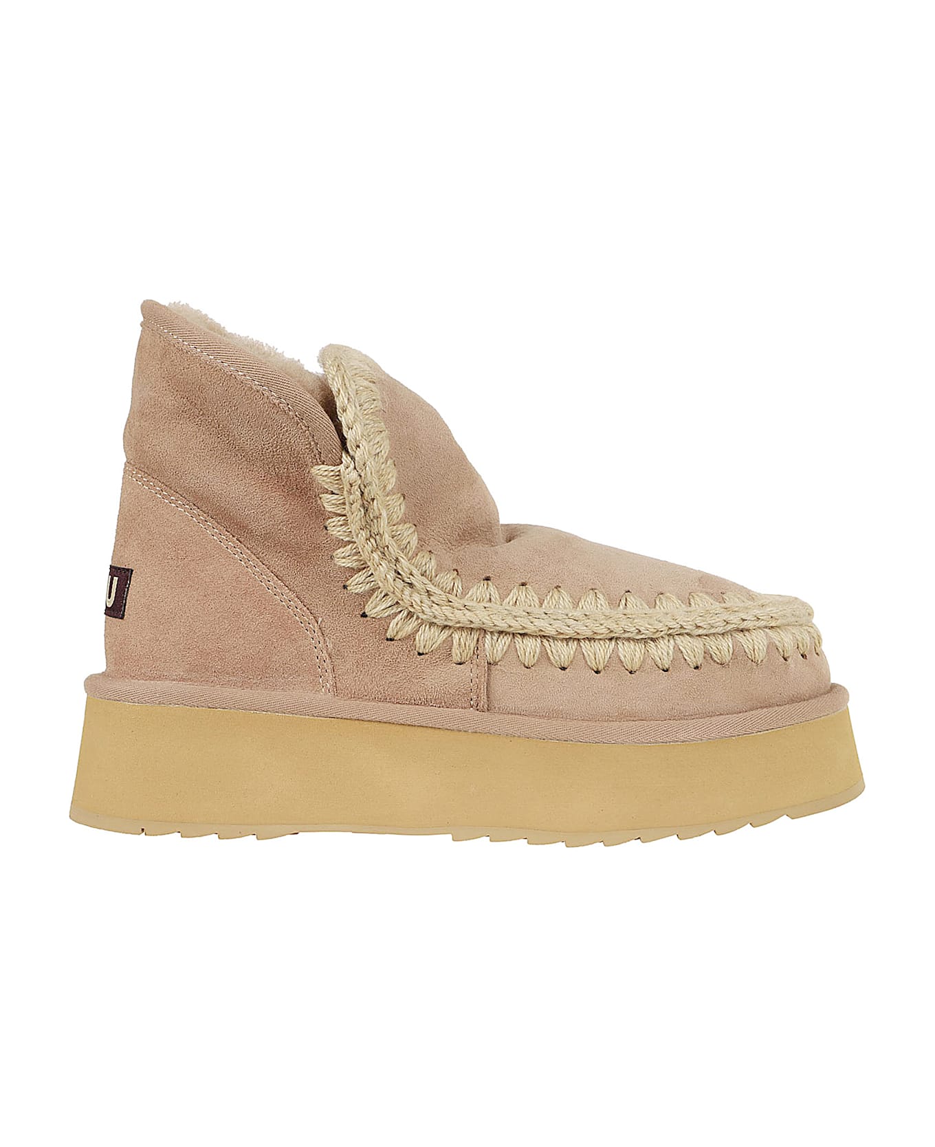 Mou Mini Eskimo Platform Boot - Cam Camel