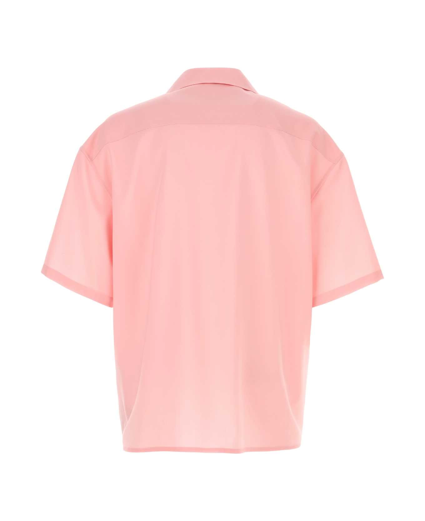 Loewe Pink Wool Shirt - CORAL