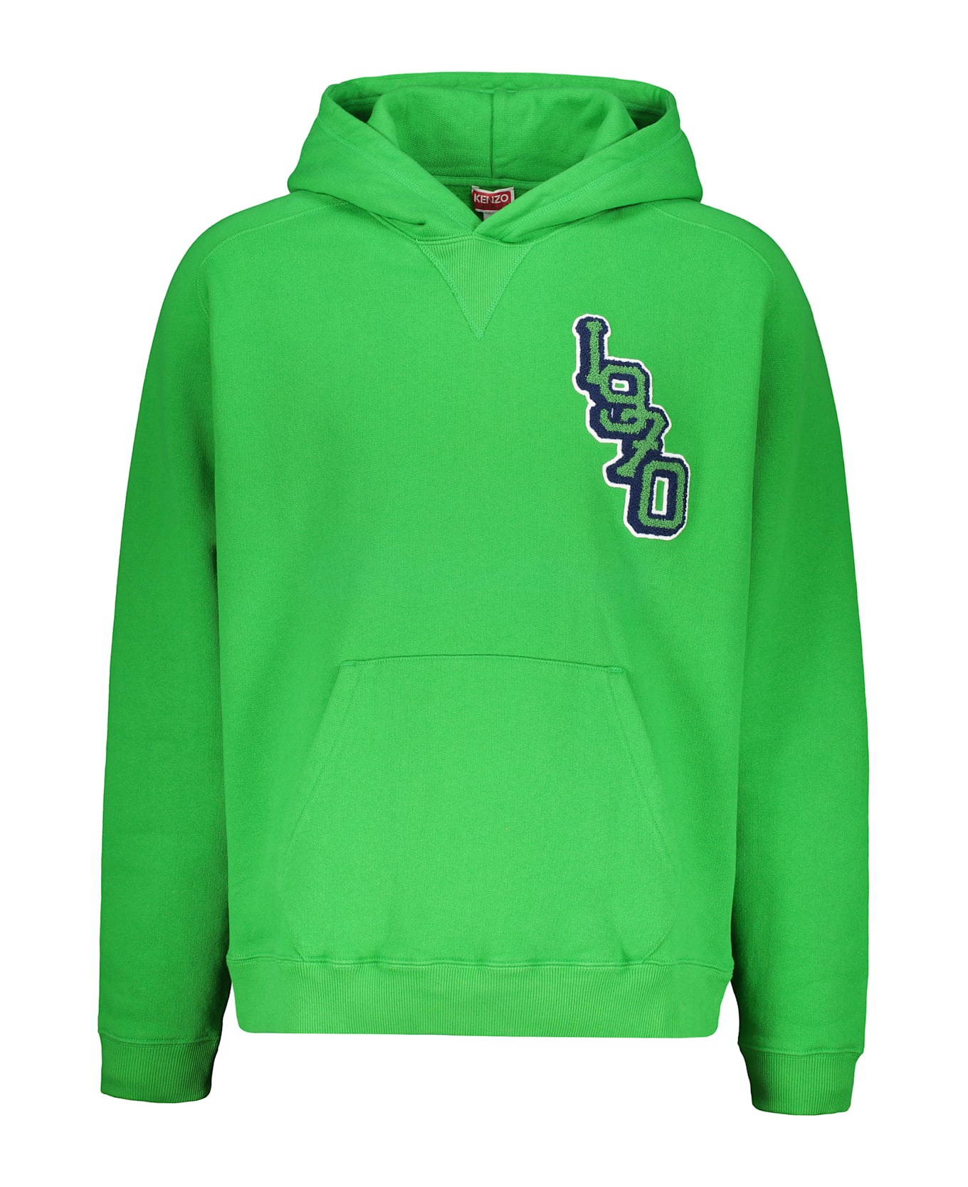 Kenzo Cotton Hoodie - green