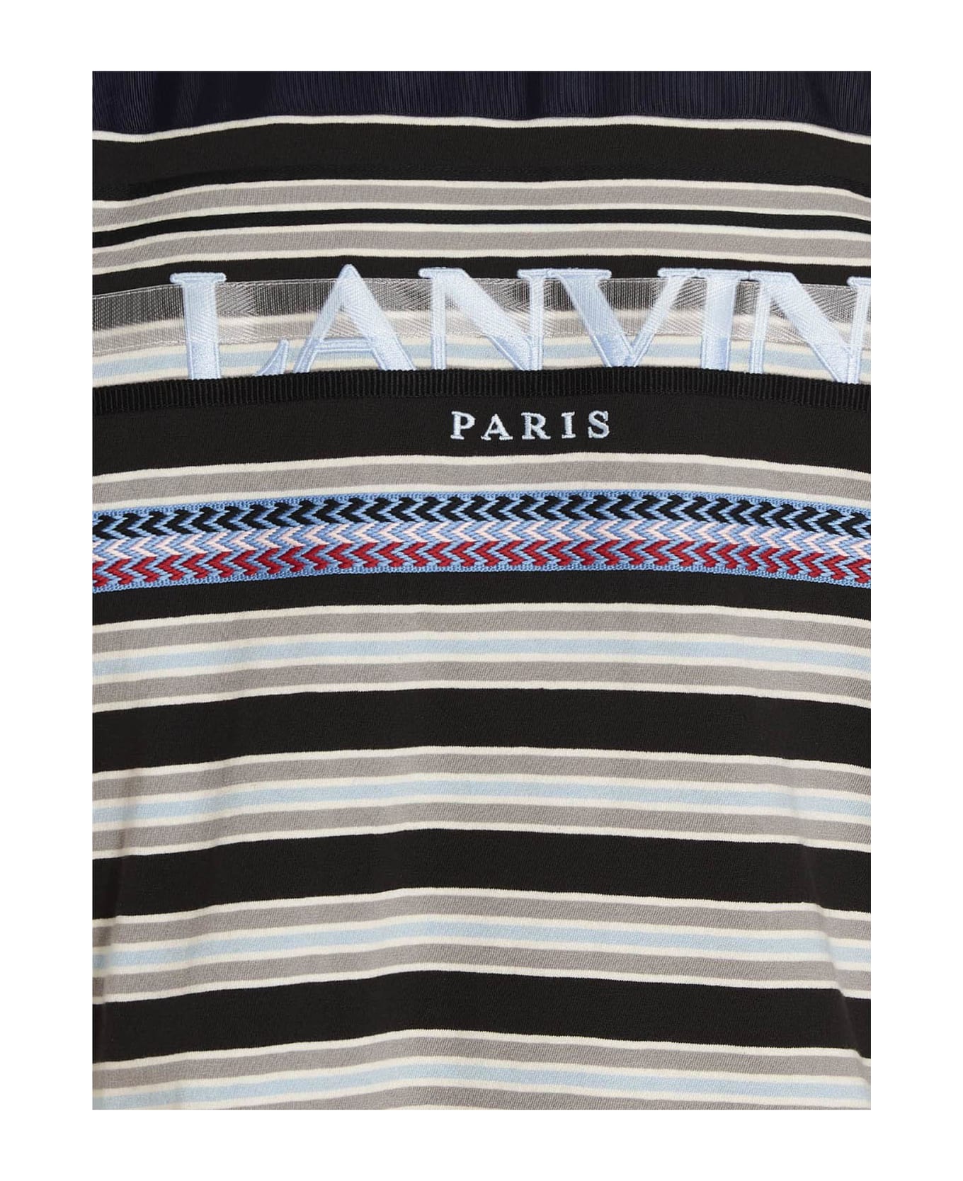 Lanvin Double Layer T-shirt - Multicolor