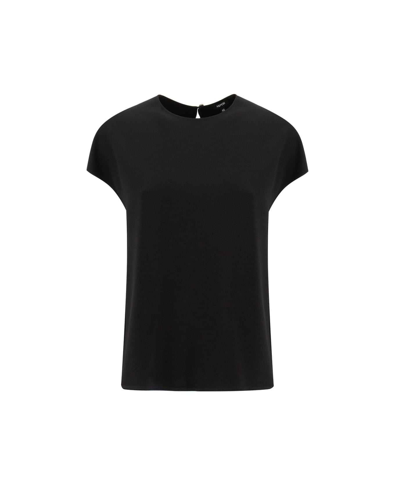 Aspesi Top - BLACK Tシャツ