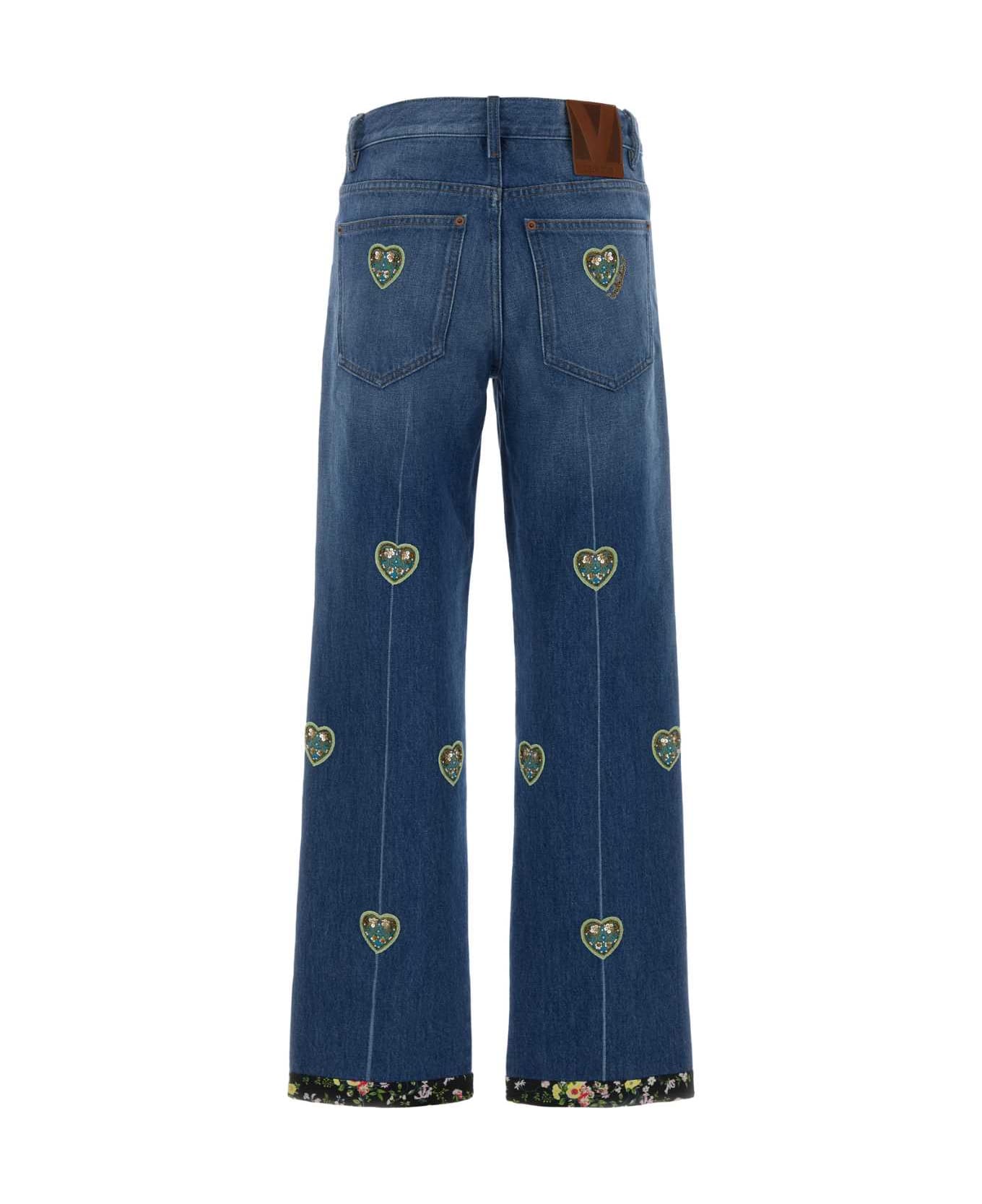 Valentino Garavani Denim Jeans - MEDIUMBLUEDENIM