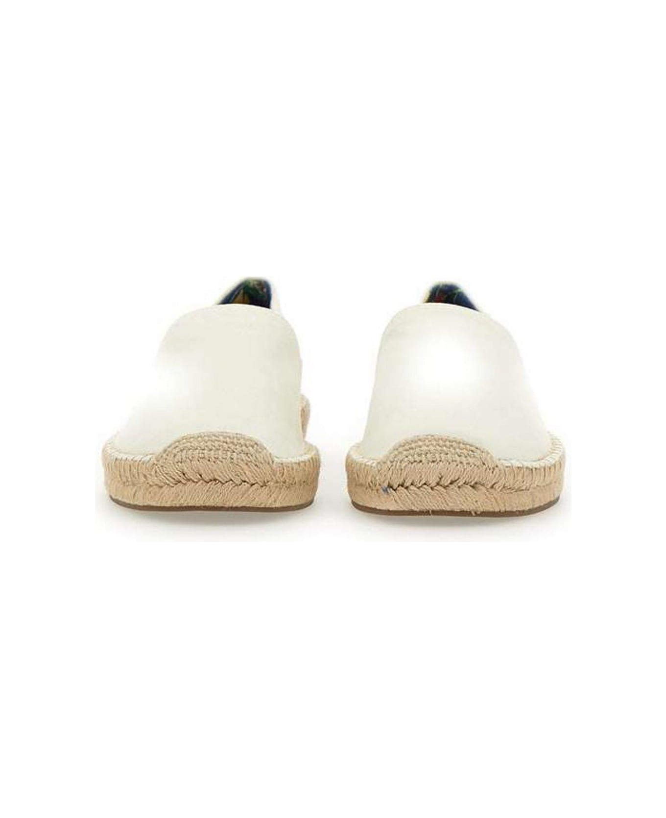 Polo Ralph Lauren Cevio Washed Espadrilles - Cream