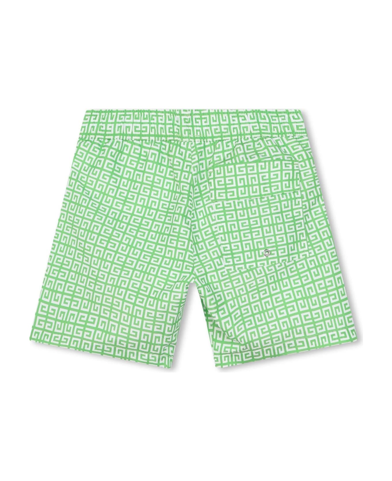 Givenchy Kids Sea Clothing Green - Green 水着