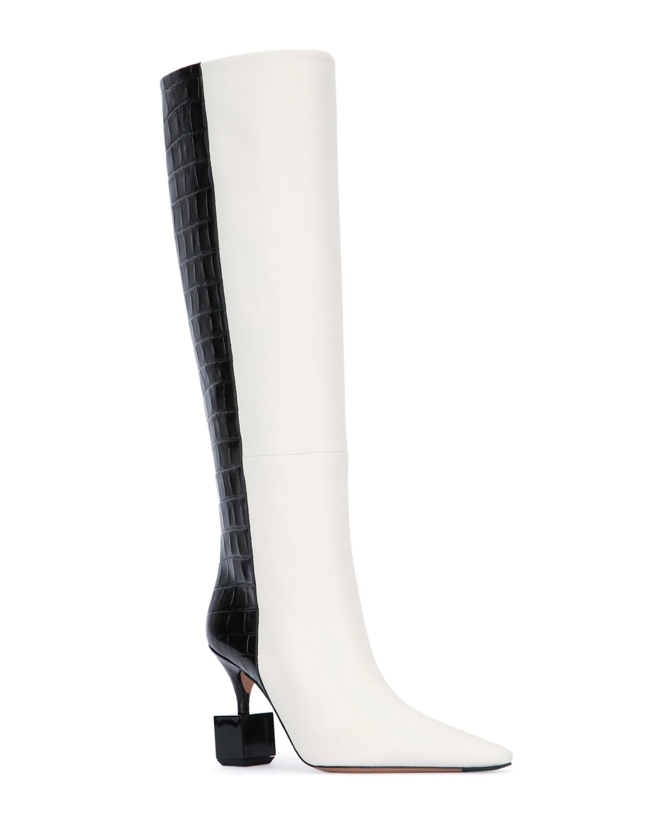 Jacquemus Les Bottes Bisou - BLACKWHITE