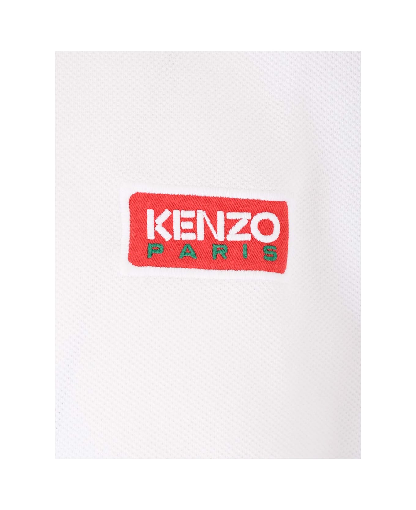 Kenzo Polo Shirt With Embroidery - White