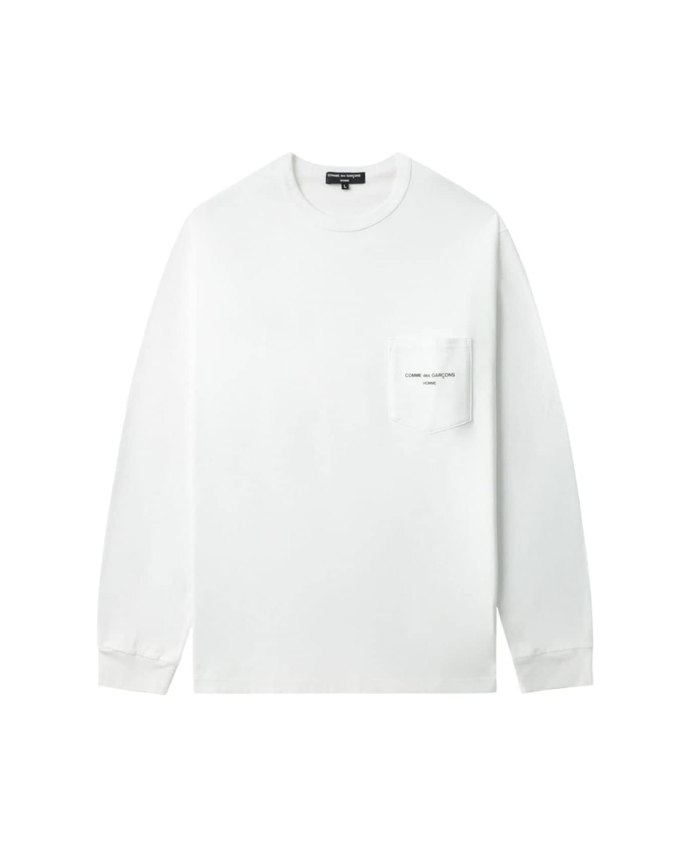 Comme des Garçons Homme Man Tshirt - White