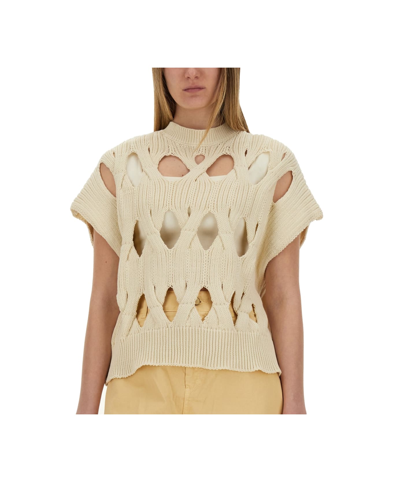 Alysi "springtime" Jersey - BEIGE