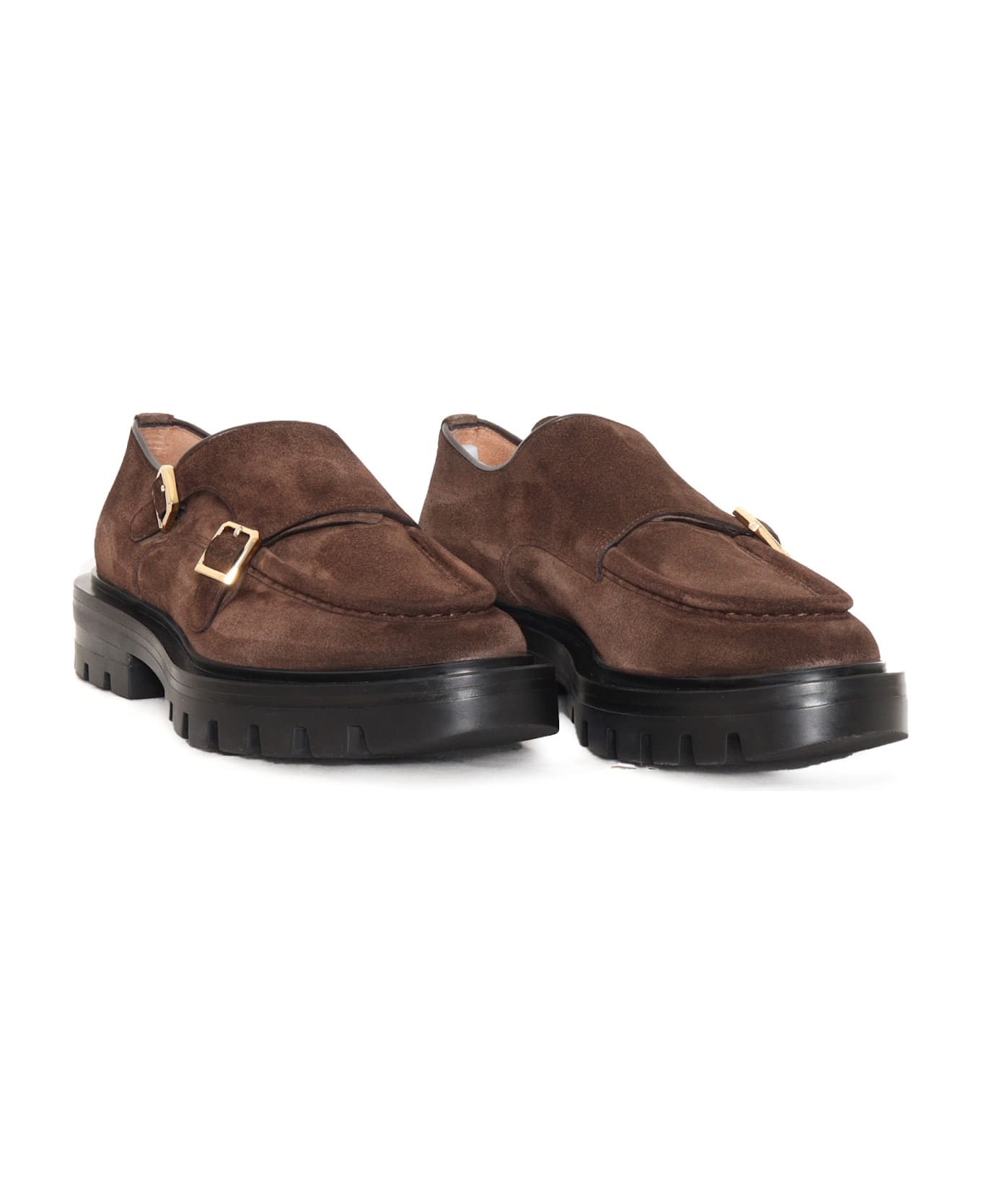 Santoni Feint-n-hsyt50 Shoes - MARRONE
