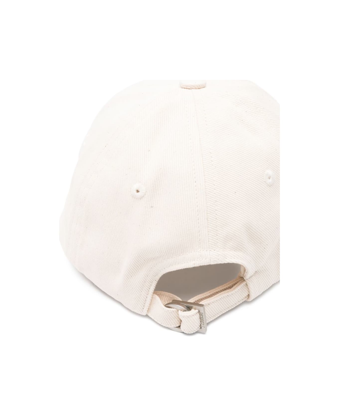 Jacquemus Cotton Baseball Cap - White