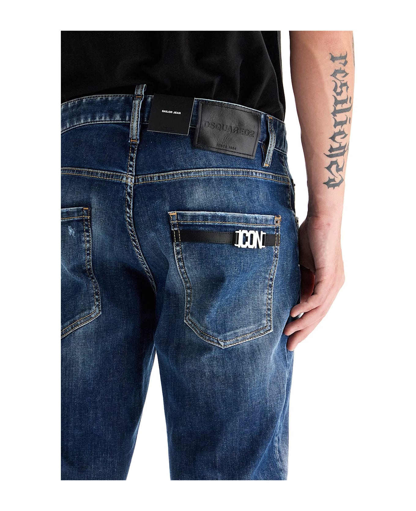 Dsquared2 Sailor Jeans - NAVY BLUE (Blue)