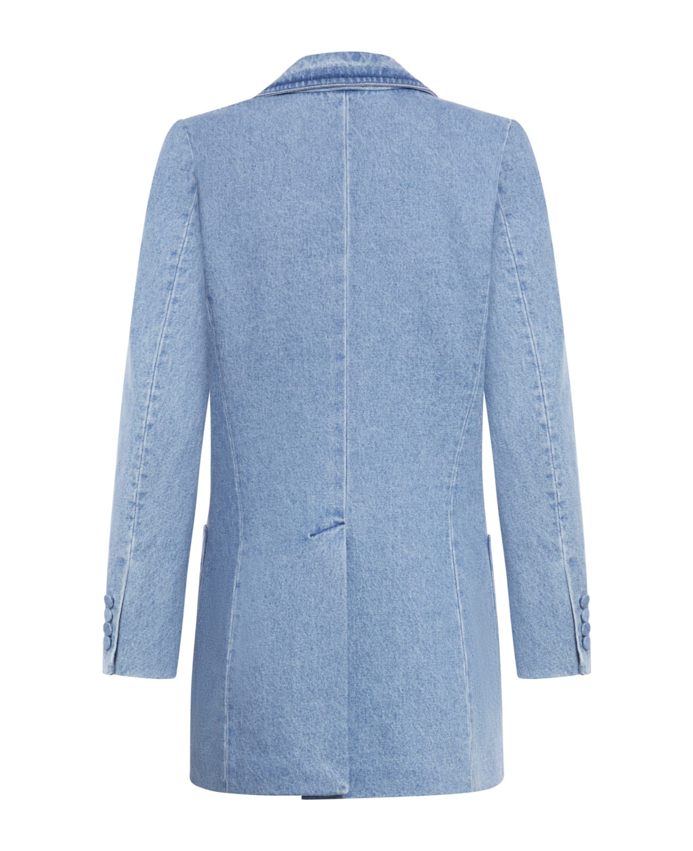 Dries Van Noten 02570-bymee Denim 8451 W.w.jacket - Light Blue コート