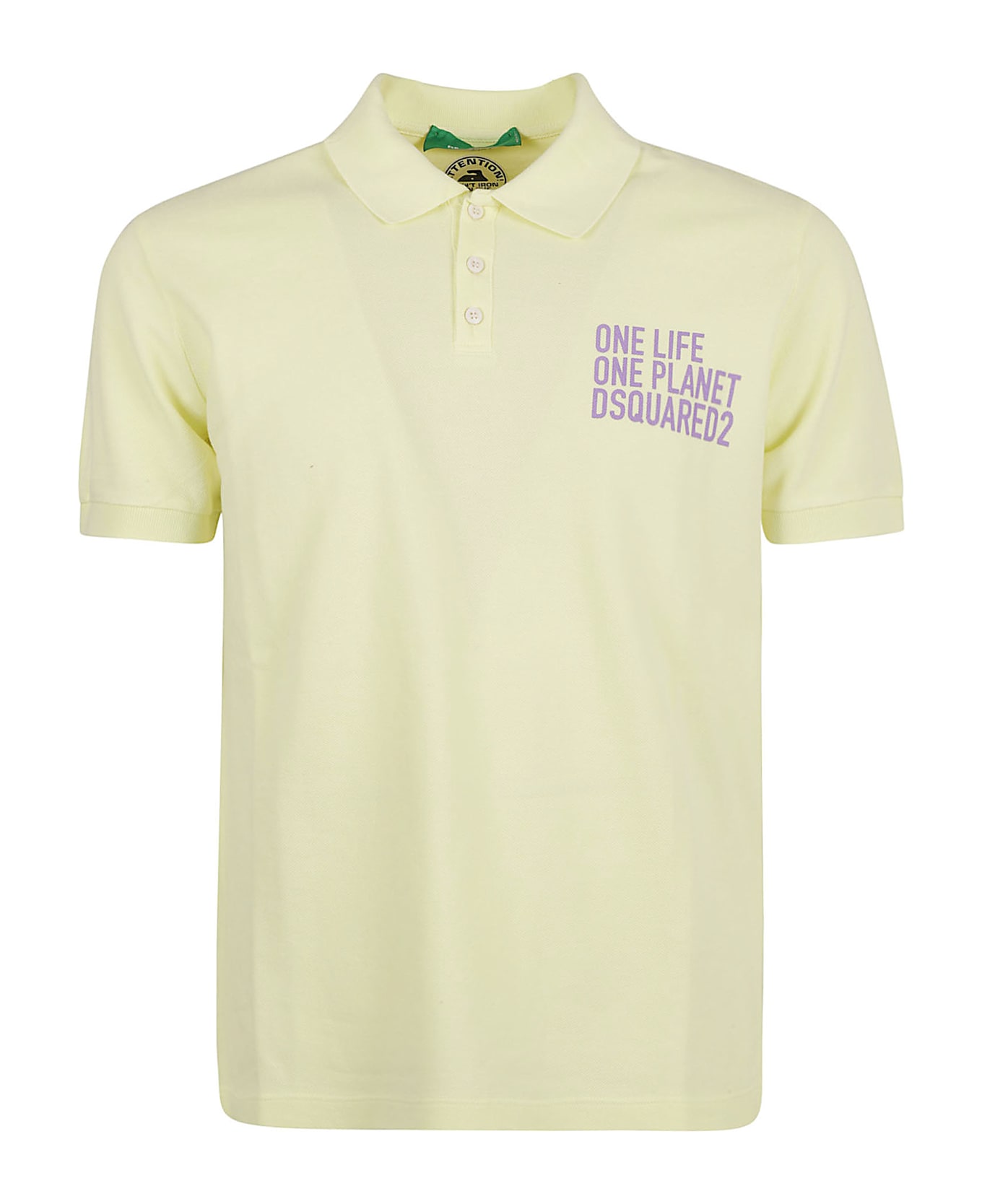 Dsquared2 Olop Mini Polo Shirt - Dusty Lemonade