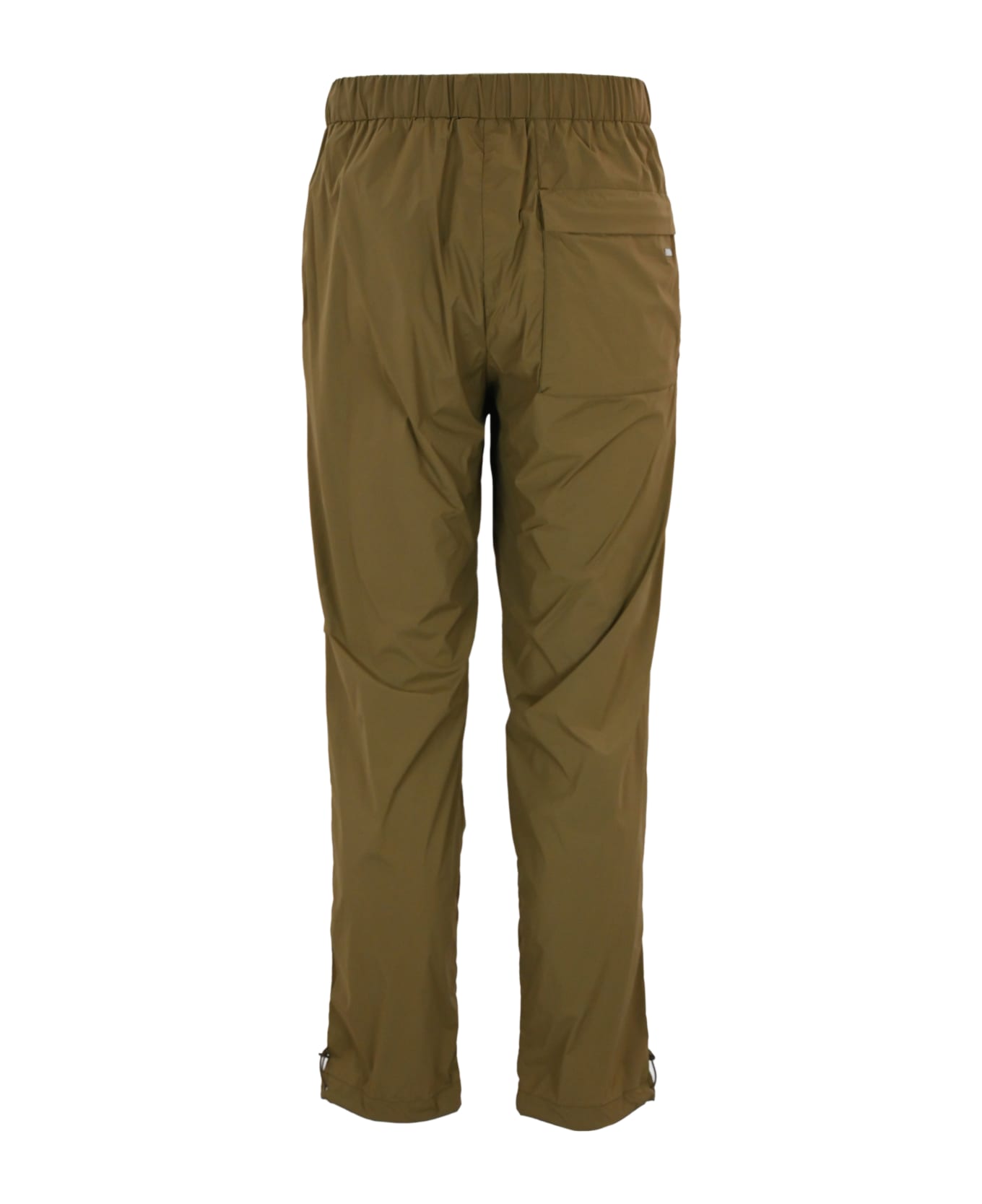Herno Stretch Nylon Trousers - Rame