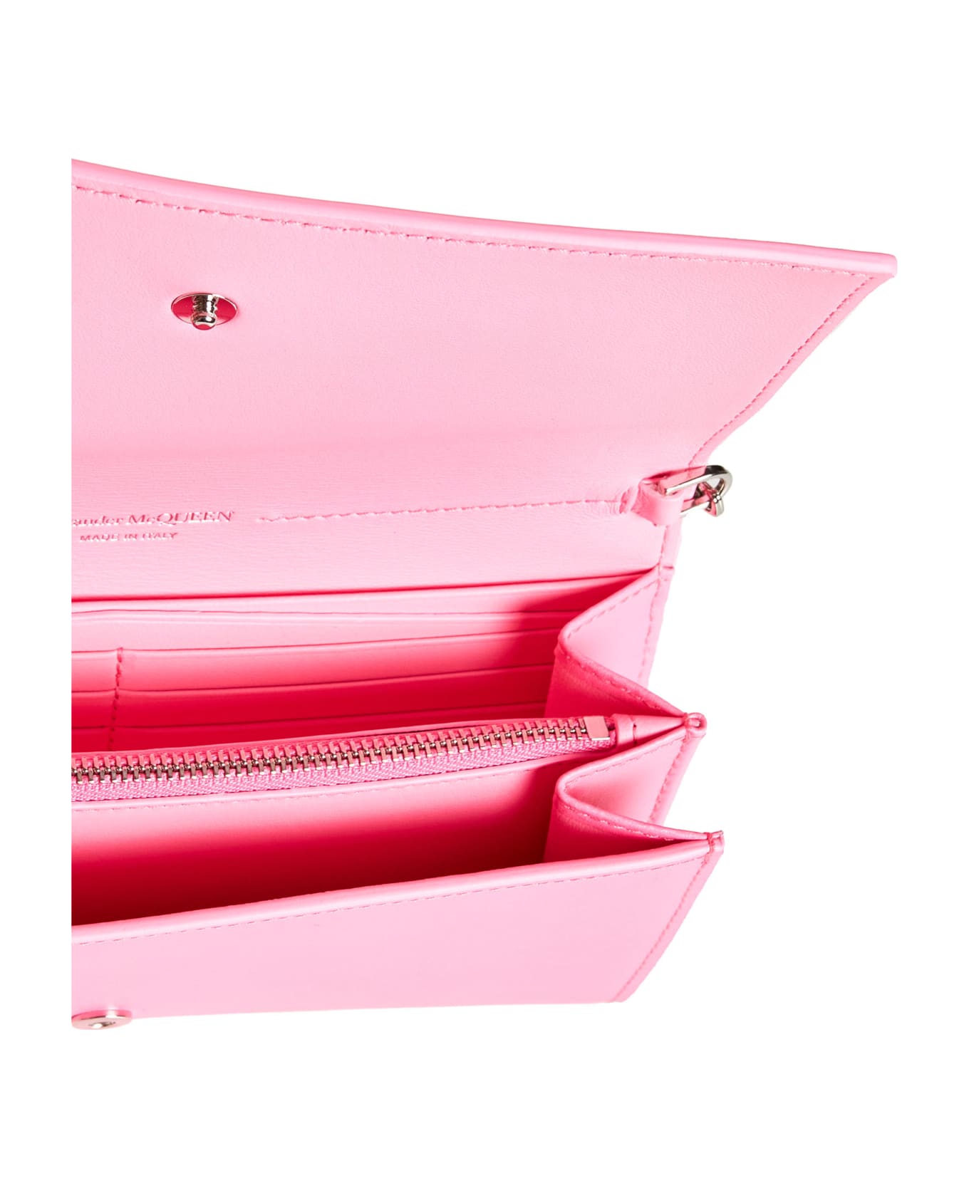 Alexander McQueen Shoulder Wallet - Fluo Pink 財布